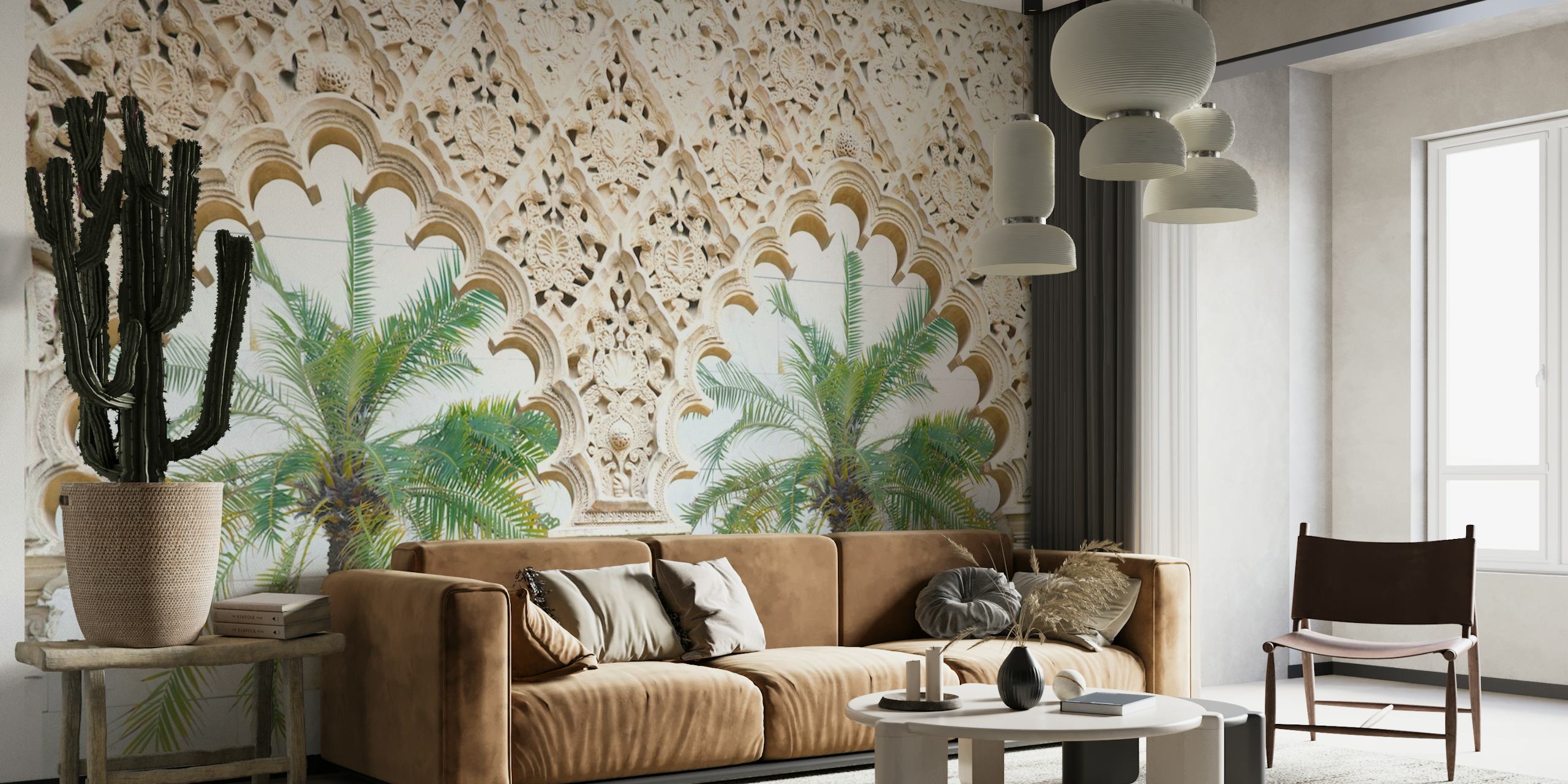 Palm Dream Arches 2 wallpaper