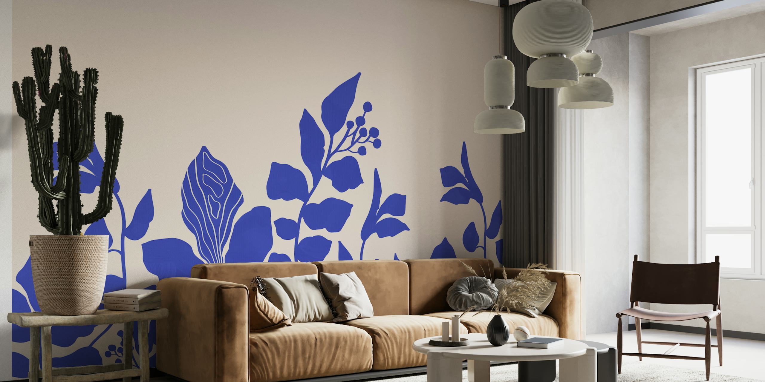 Aesthetic Nature 04 tapetti huoneessa