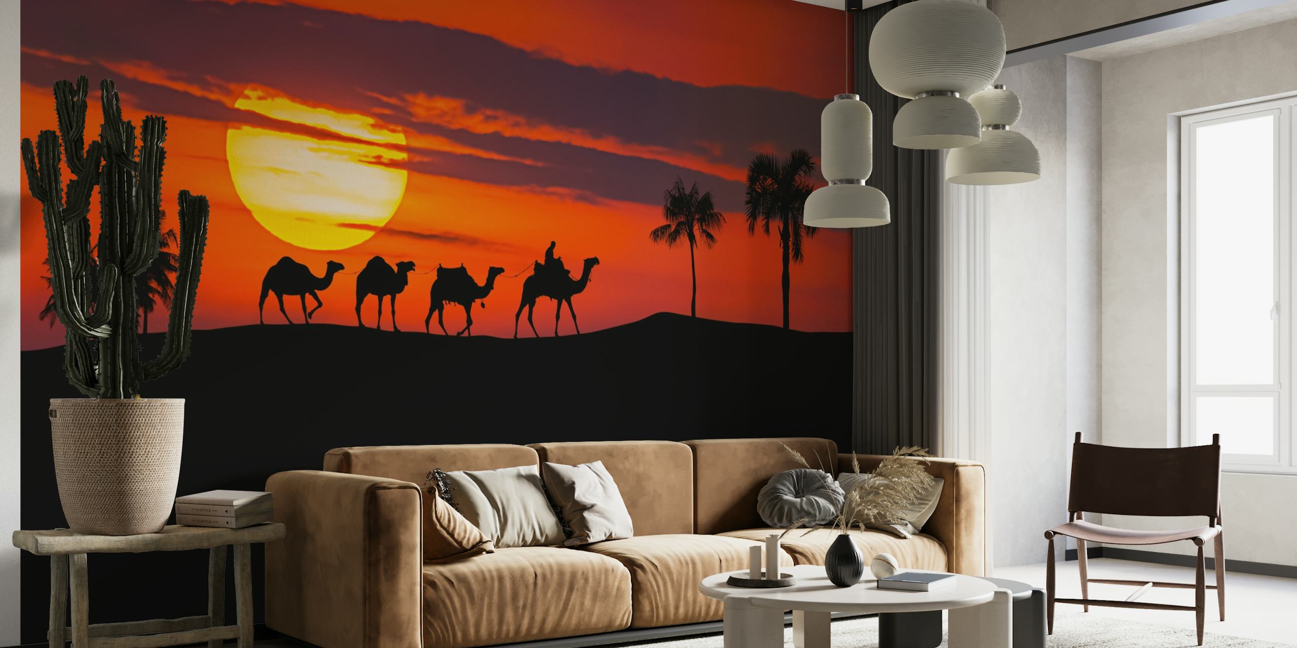Sahara Sunset behang