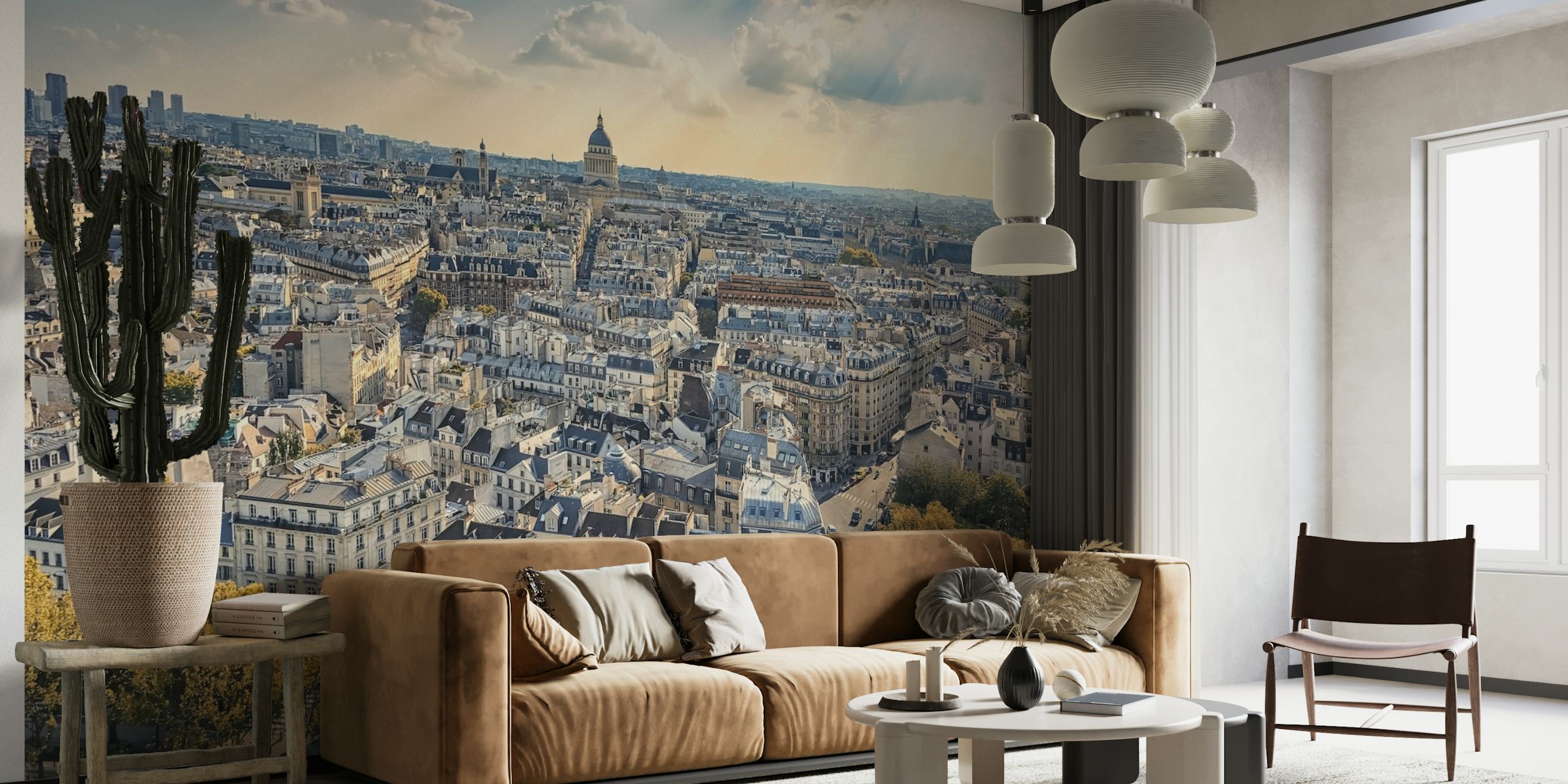 Sunny Paris wallpaper