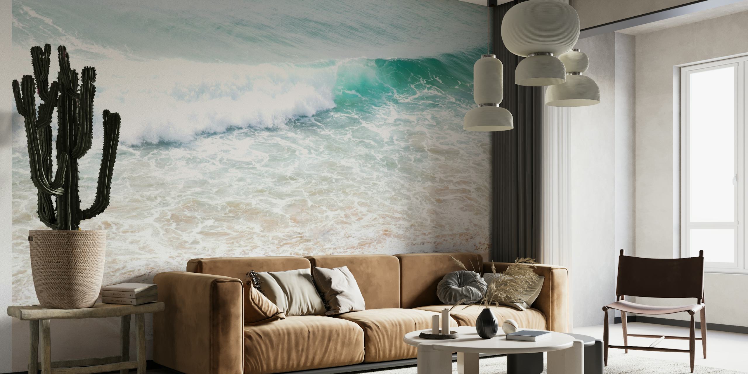 Atlantic Ocean Waves 2 wallpaper