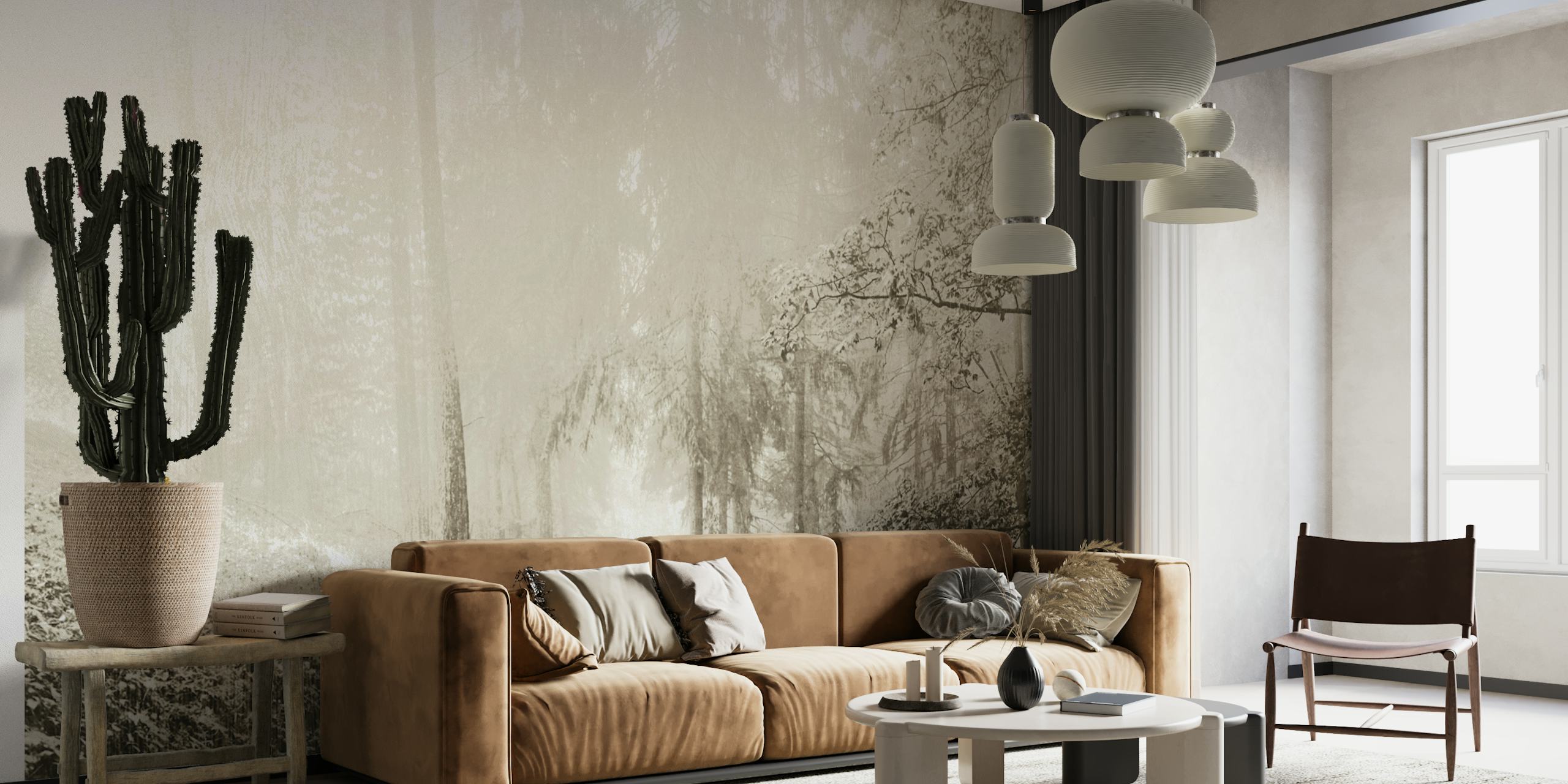 Tapeta Magical Wild Life Forest u sobi
