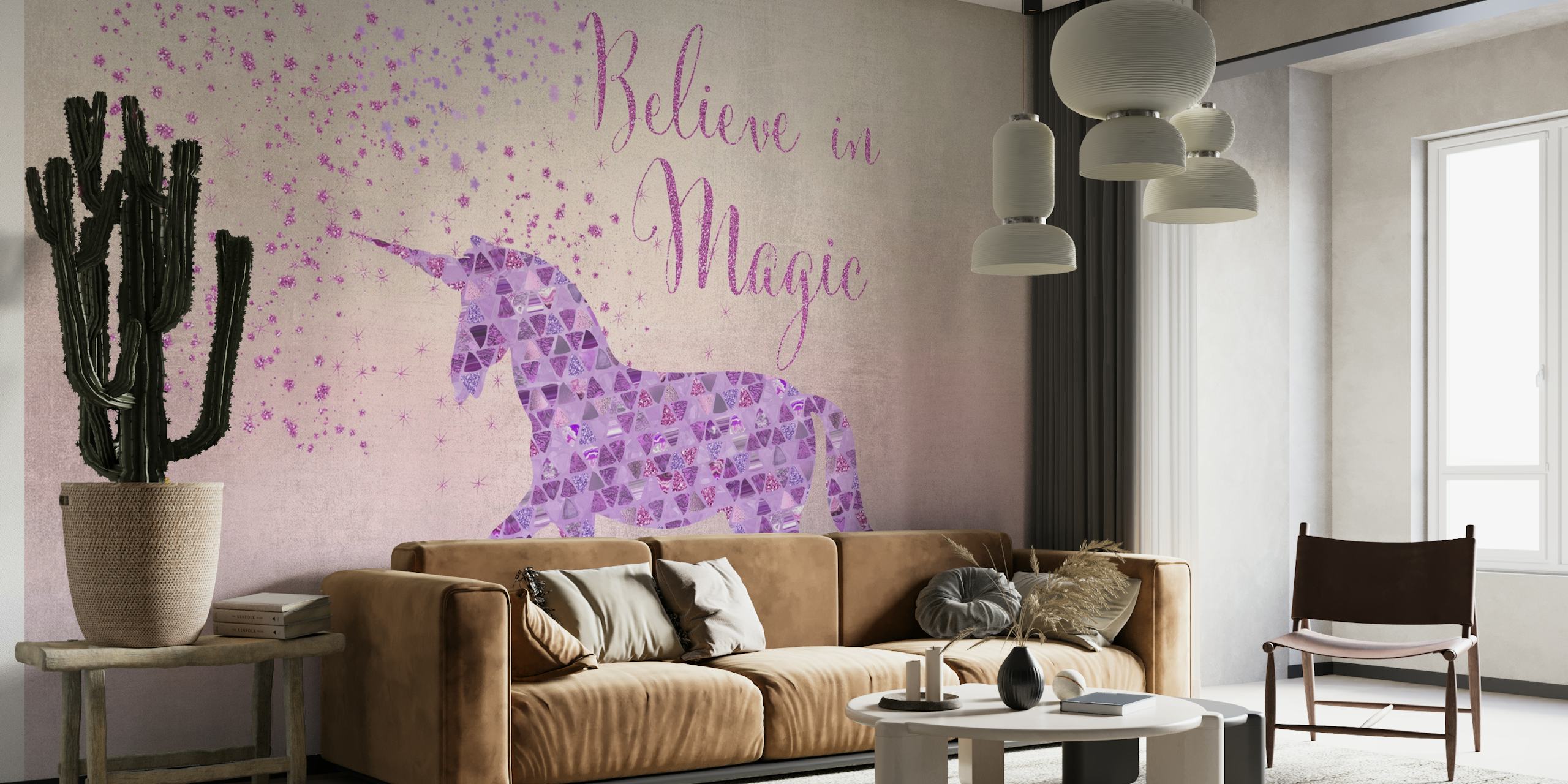 Unicorn Believe In Magic wallpaper