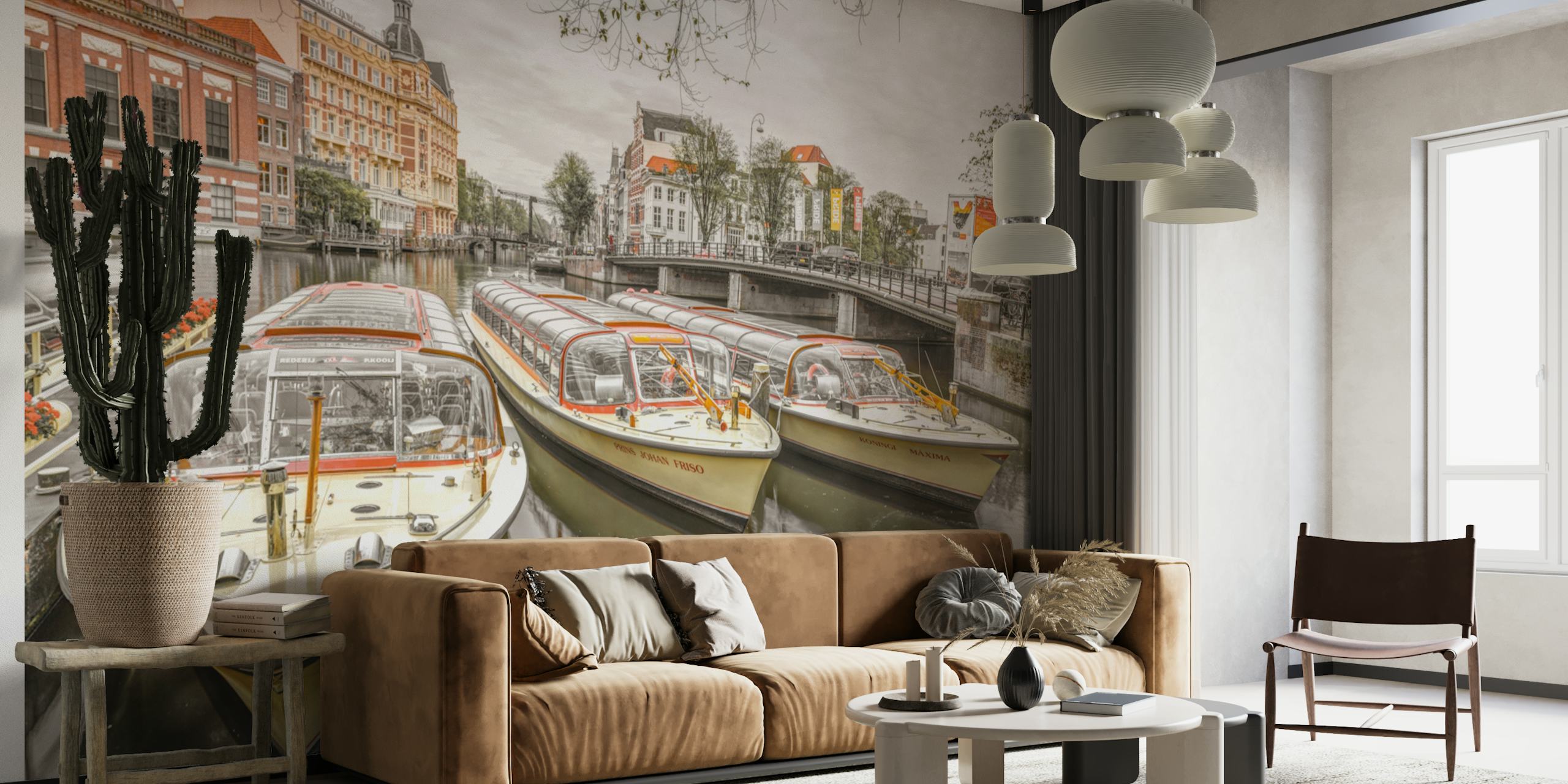 Design tapety Amsterdam Canal Cruising
