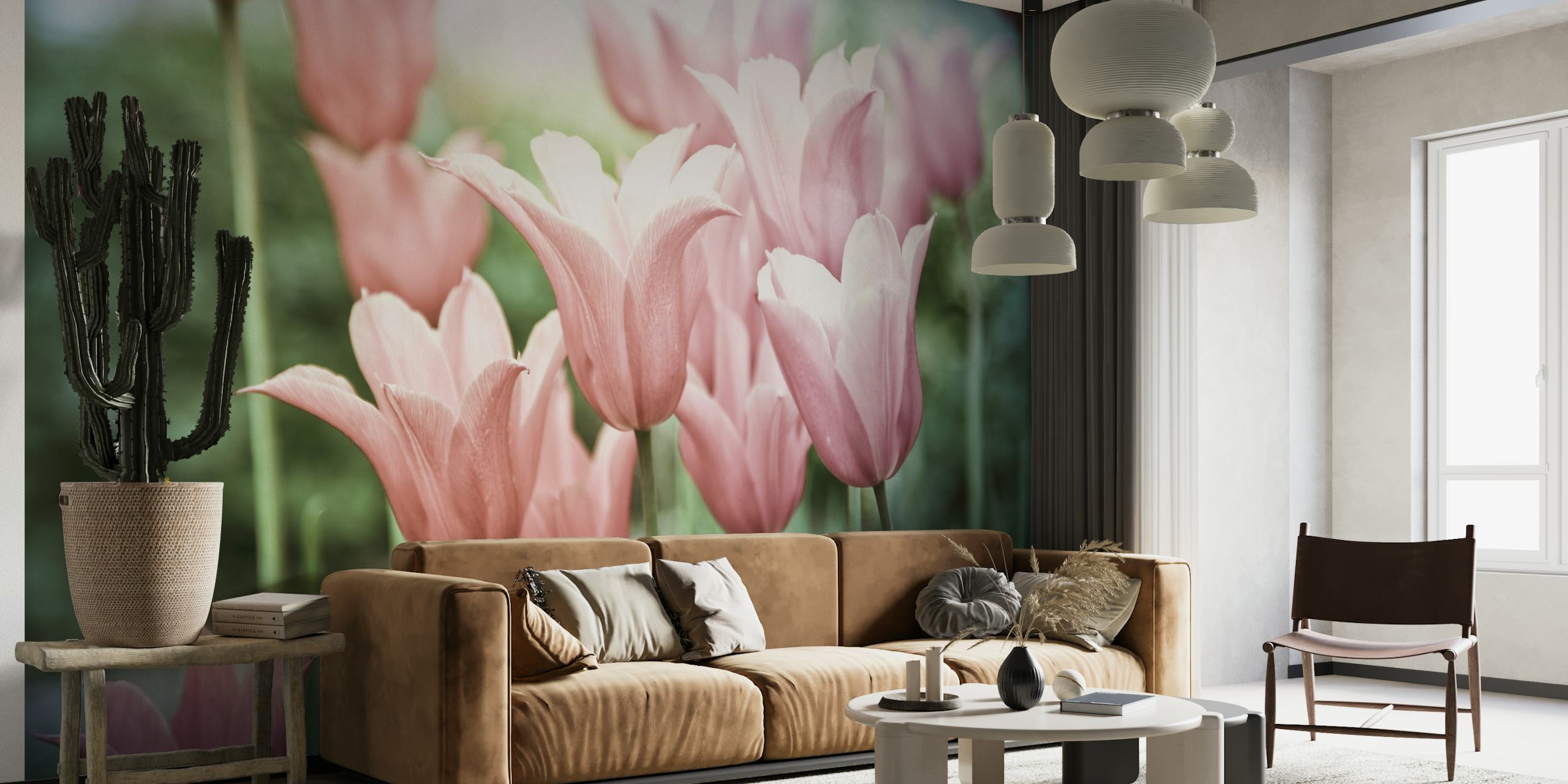 Beautiful Tulips papel pintado