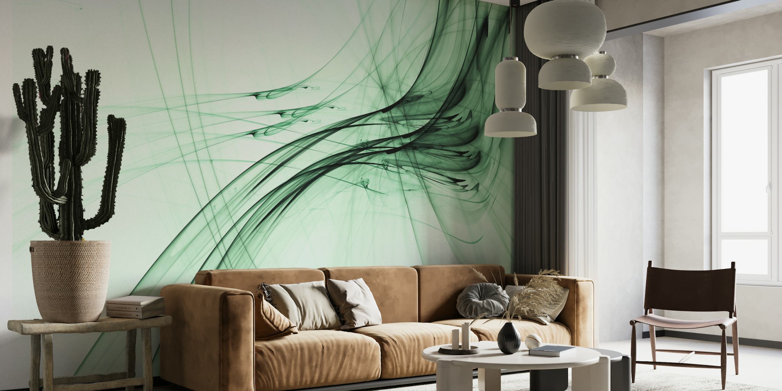 Healing Energy wallpaper in a room