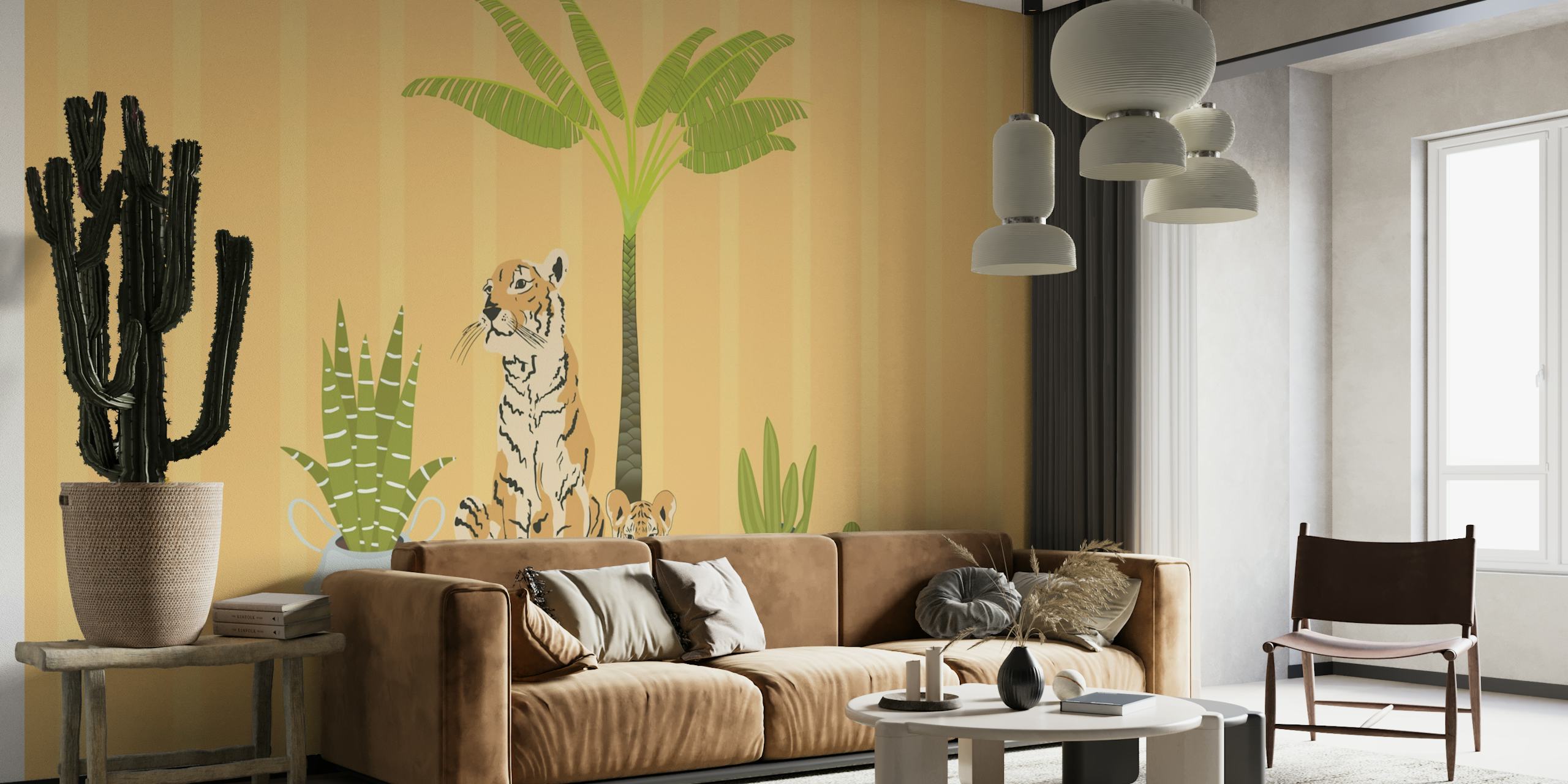 My Urban Jungle Tigers wallpaper