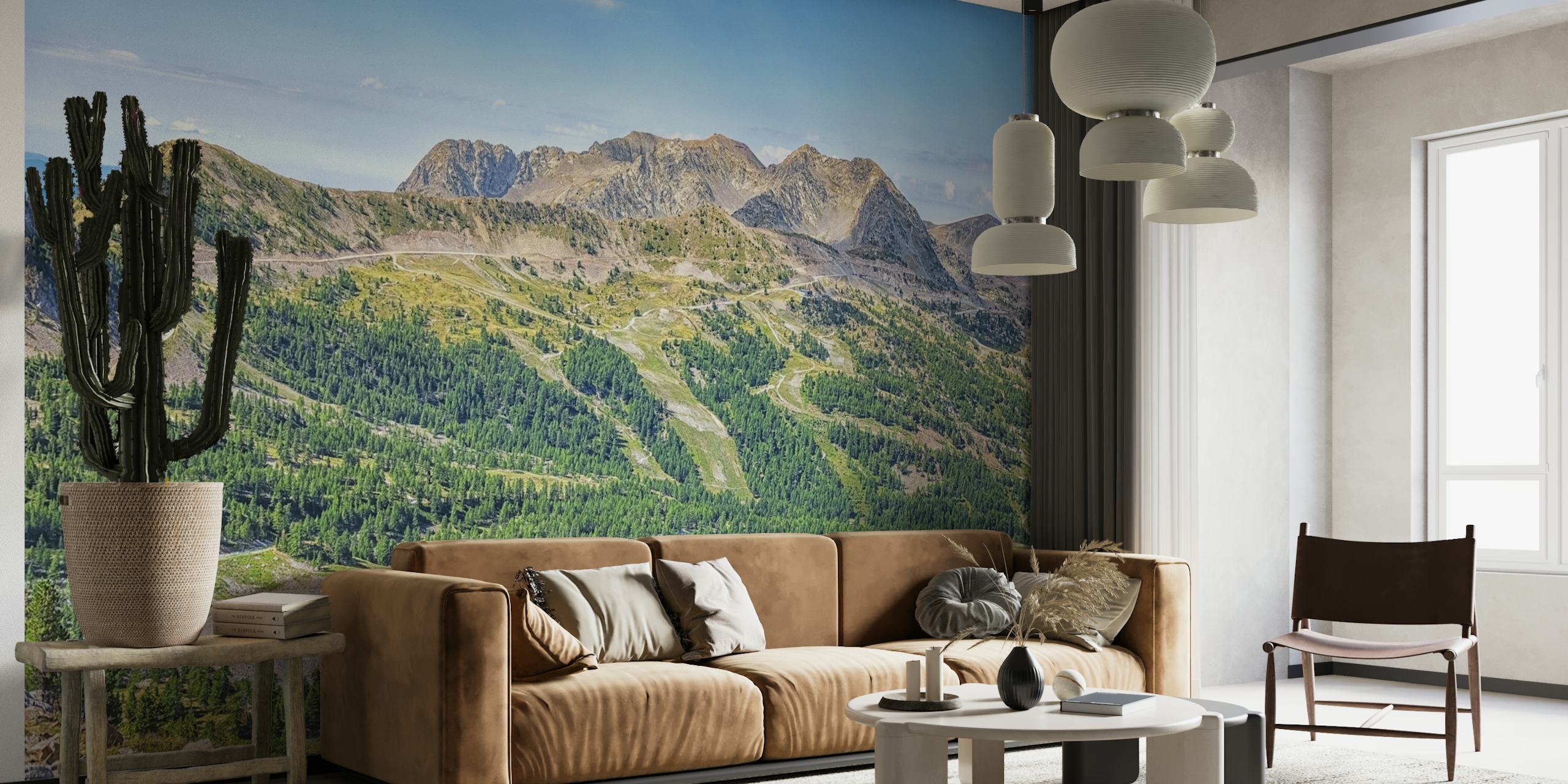 Isola tapetdesign i et rum