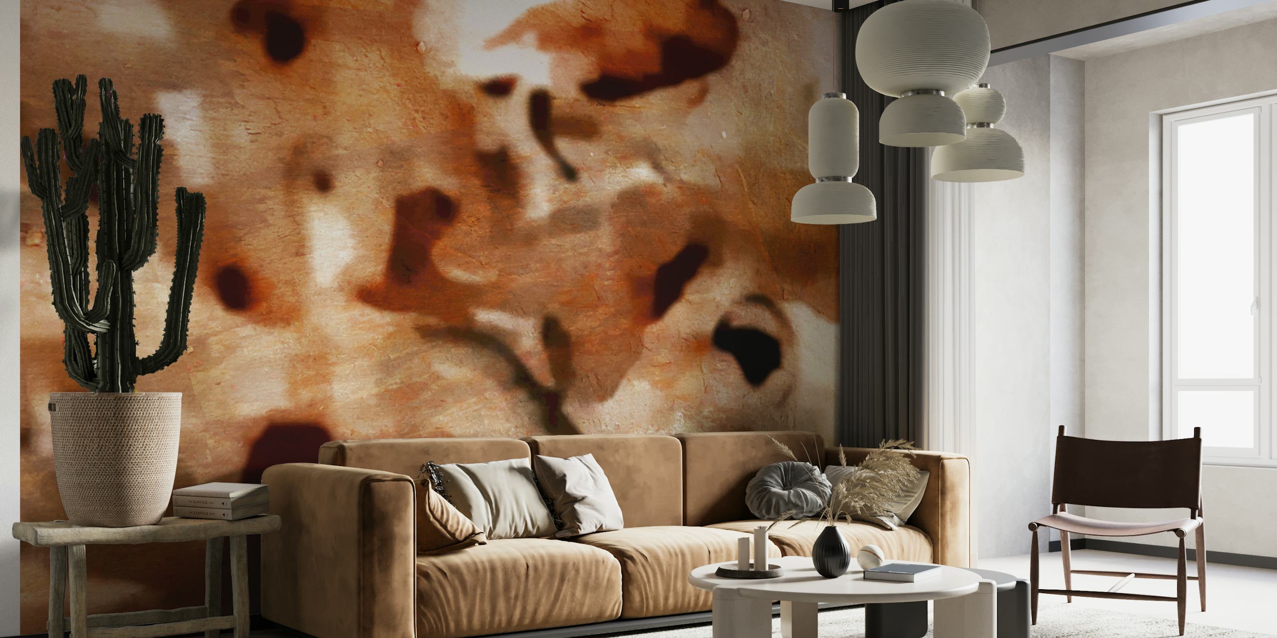 Earthy Fall Feelings tapeta u sobi