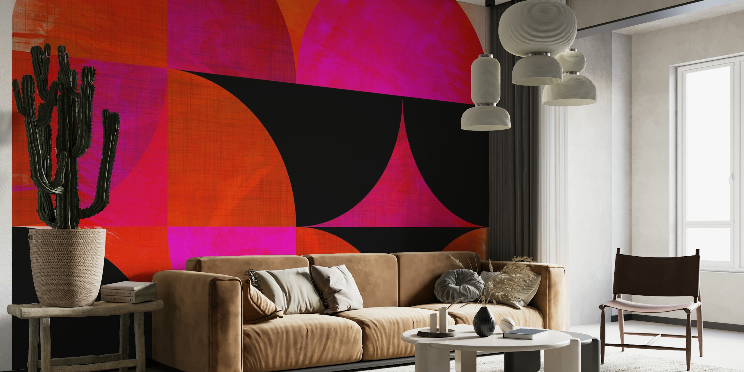 Avant Garde Bauhaus wallpaper design