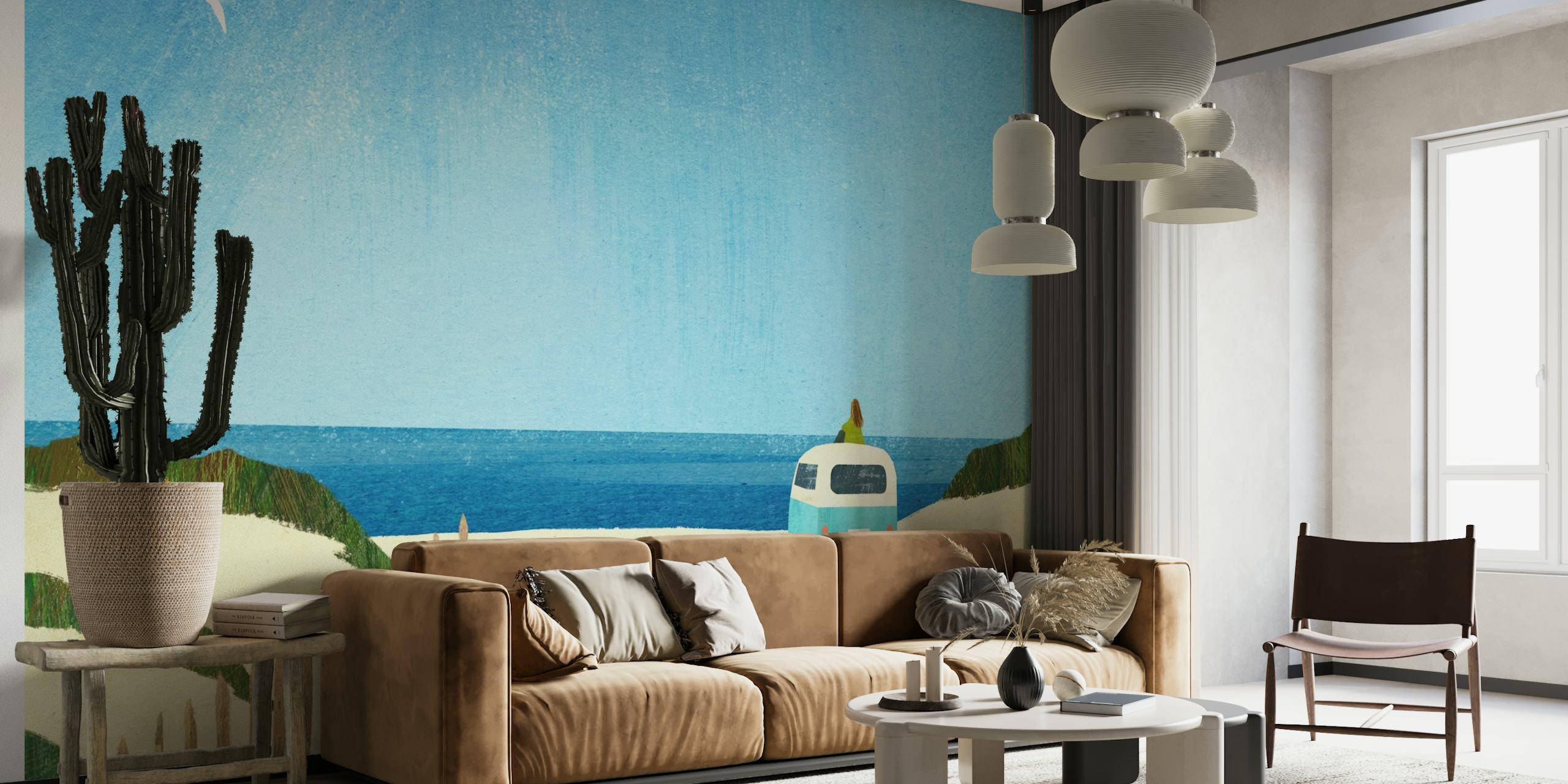 Beach Van wallpaper