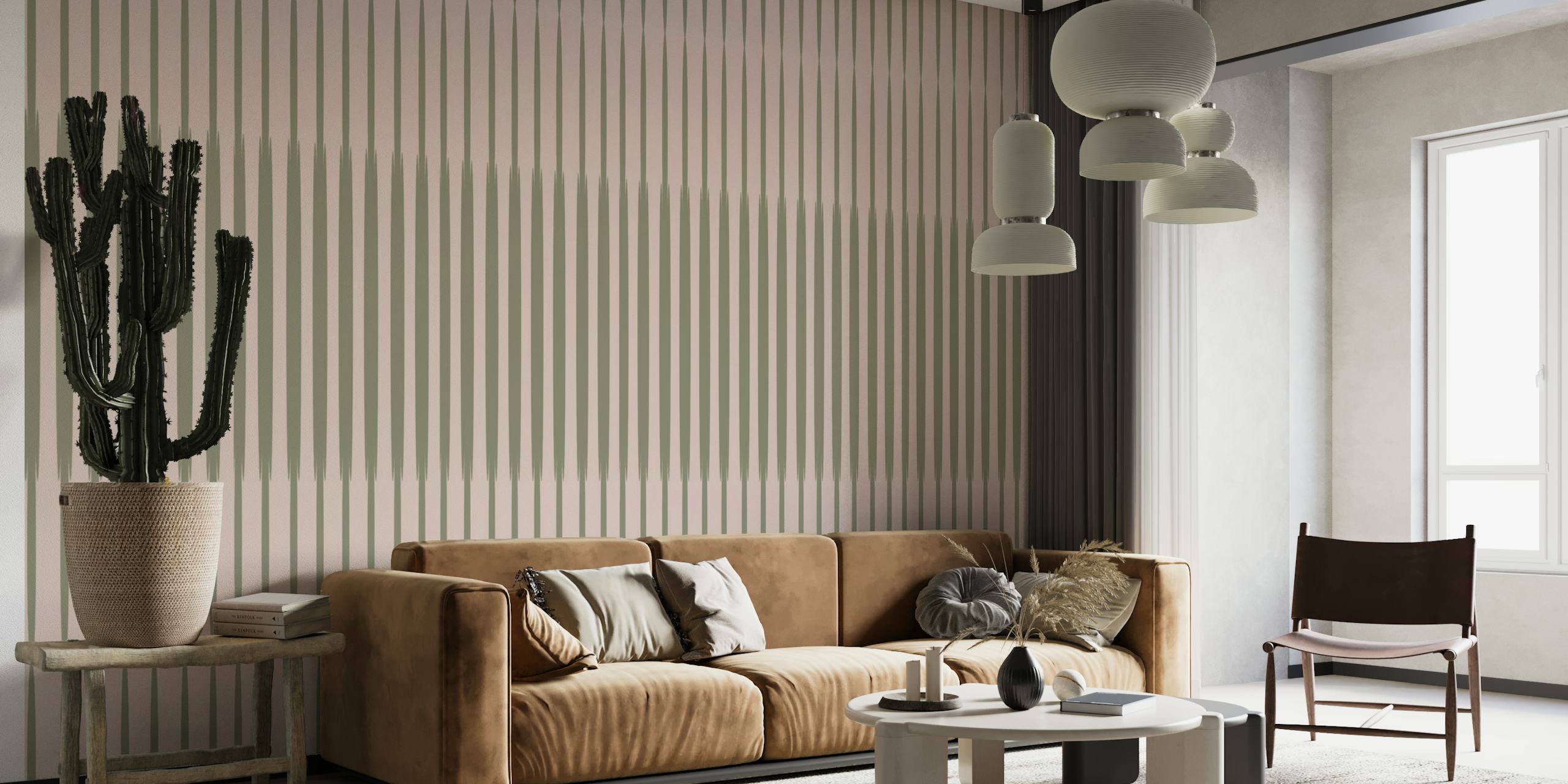 Japan Minimalist 6 wallpaper in a room