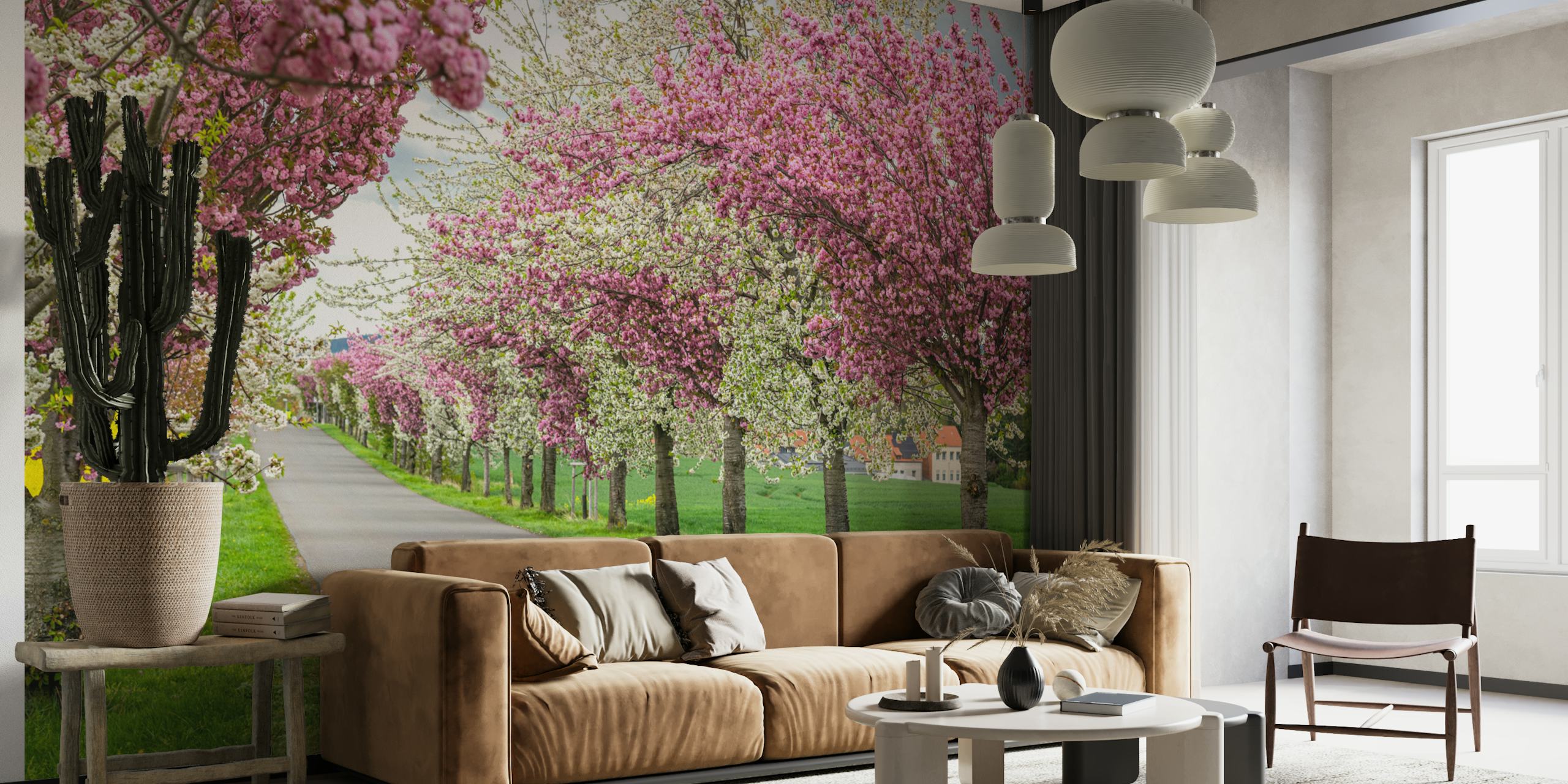 Tapeta Magical Cherrietree w pokoju