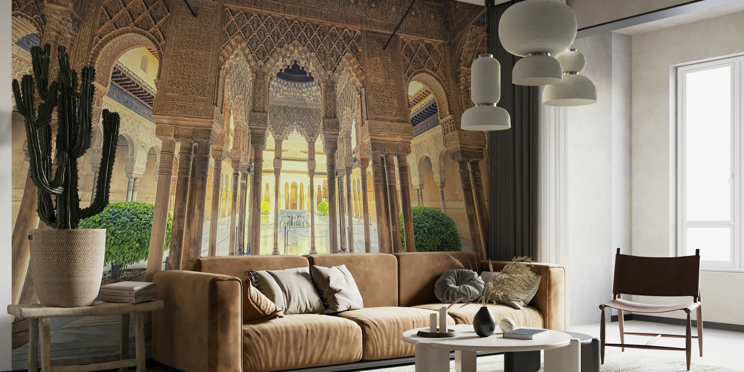 Alhambra of Granada behang