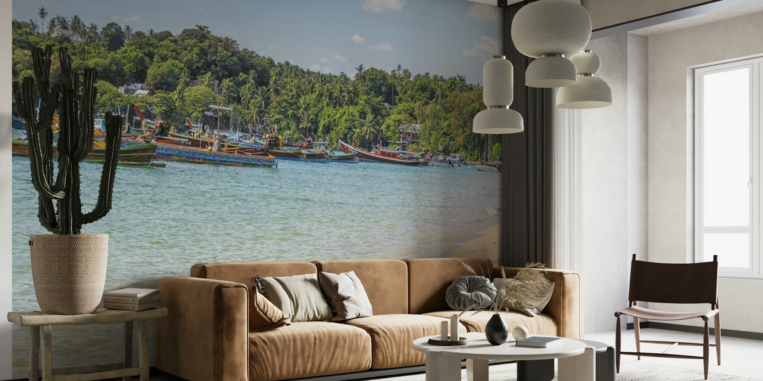 Rawai wallpaper in a room setting