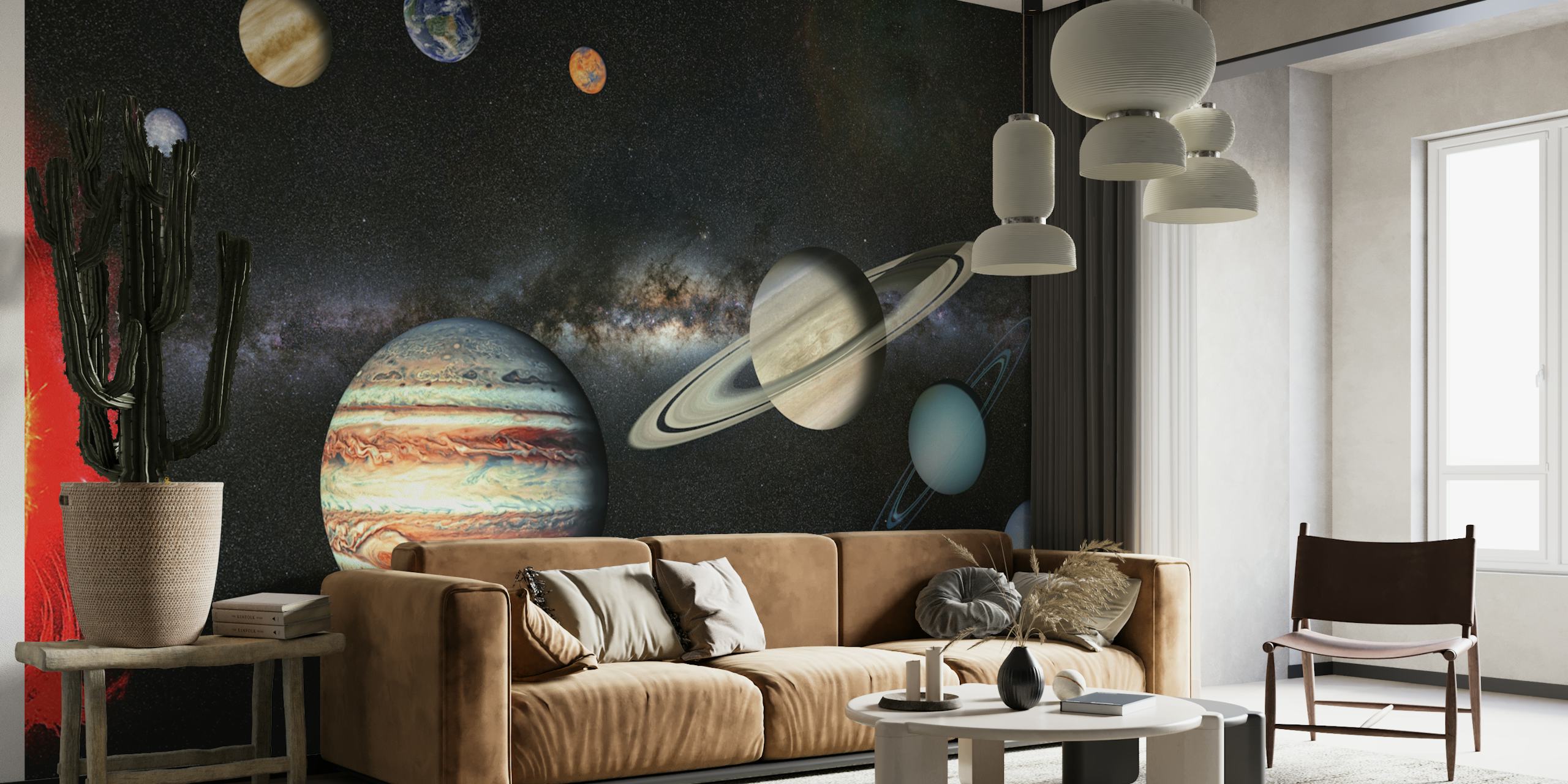 Our System wallpaper in a room