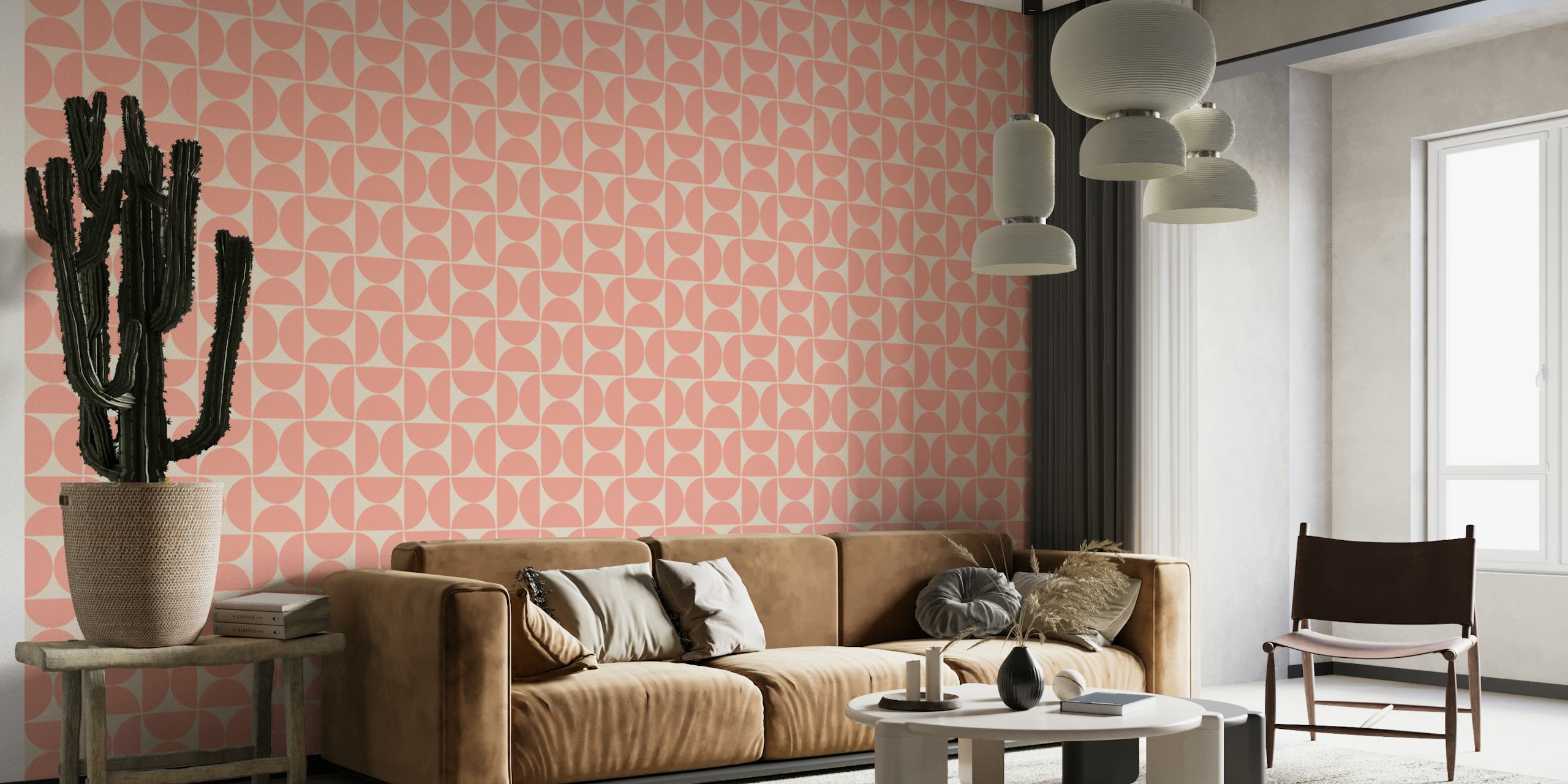 Mid-Century Modern wallpaper design
