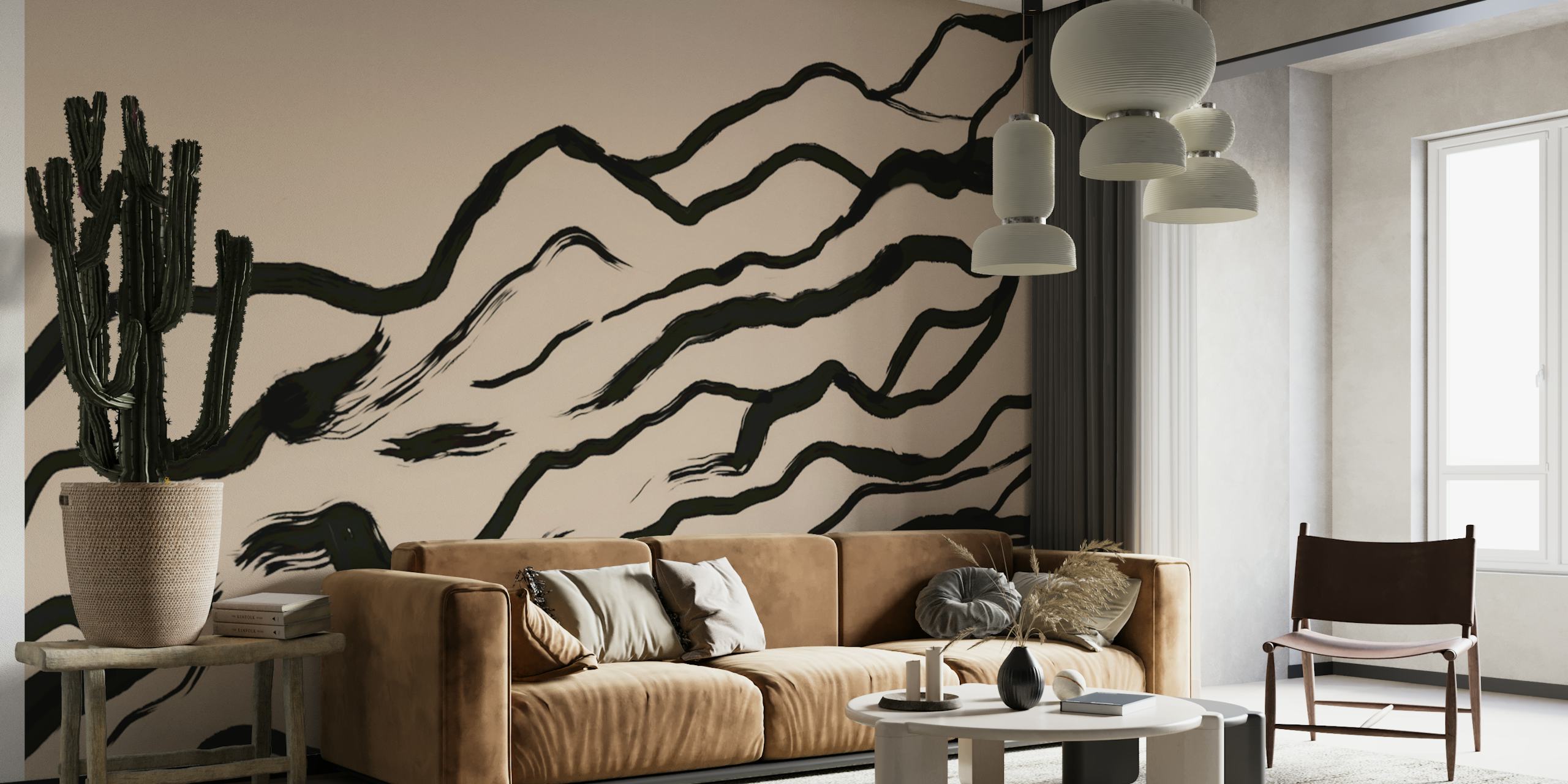 Serenity Scene tapet i et rom