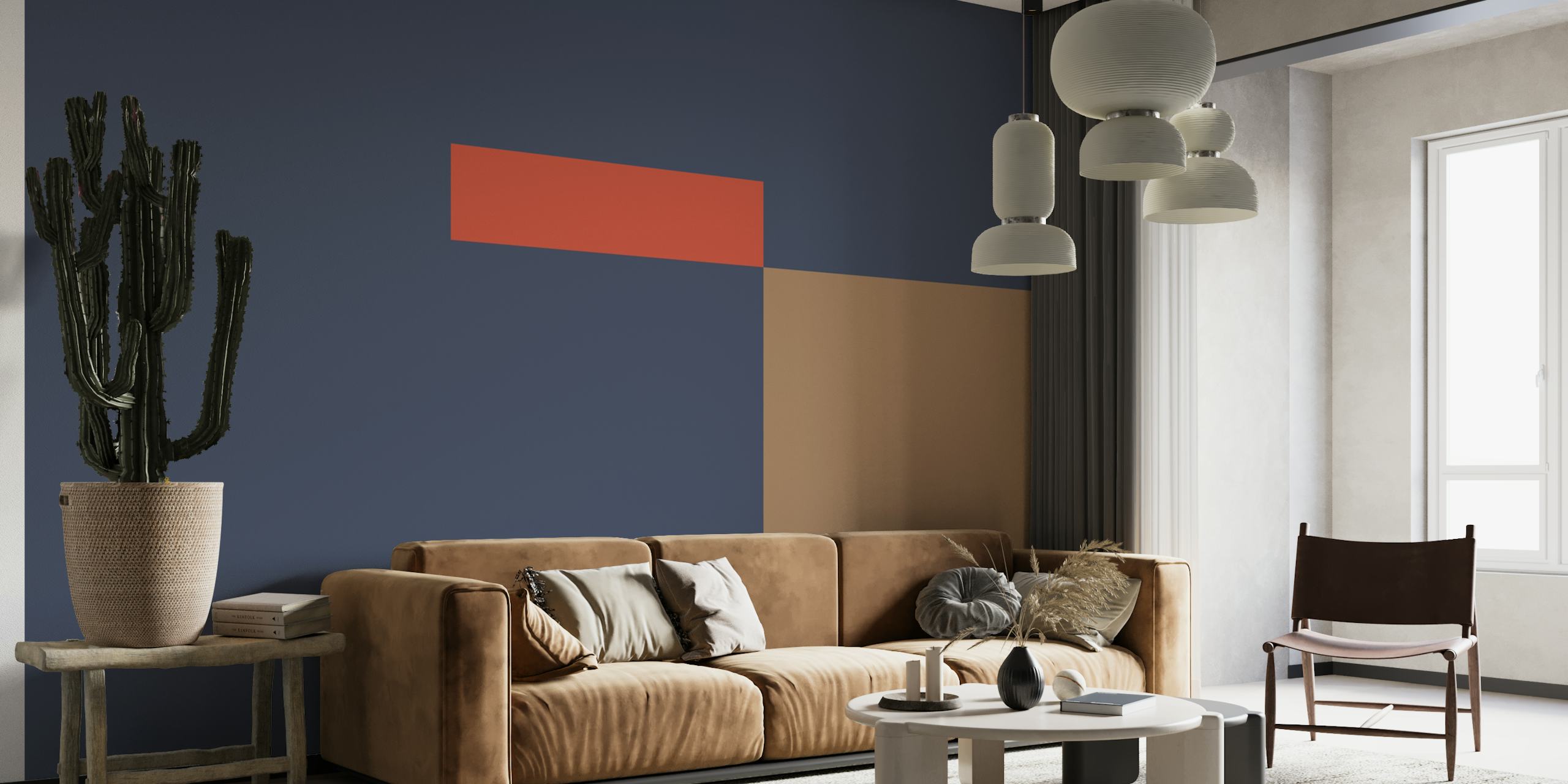 Contemporary 10 wallpaper design in a room