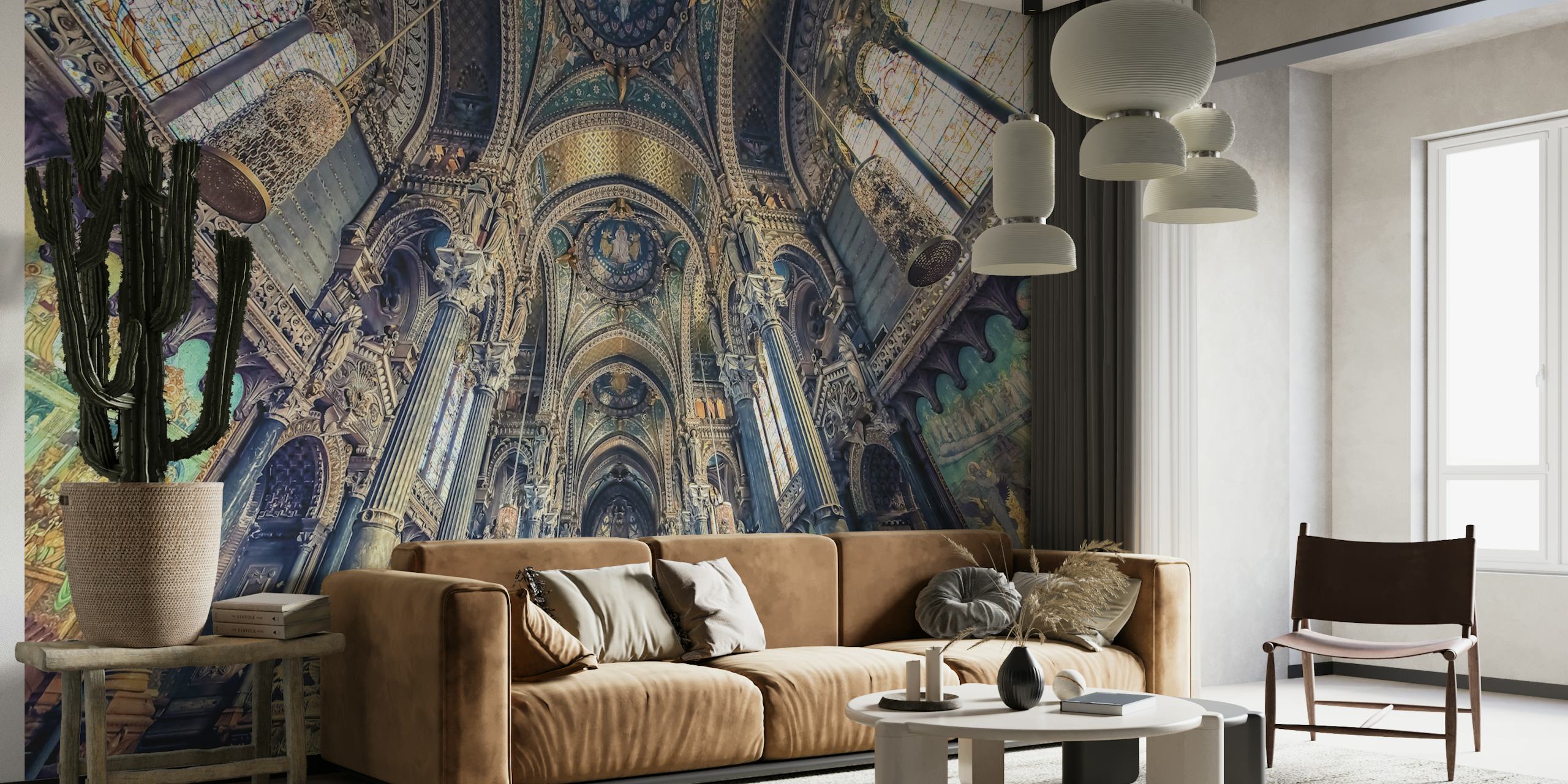 Notre-Dame de Fourviere interiørpapir