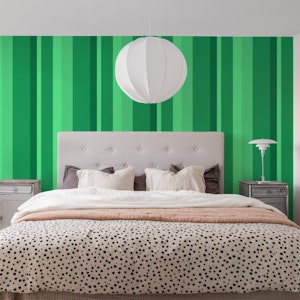 Bold Emerald Stripes