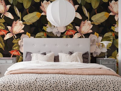 Baroque midnight magnolia garden 1
