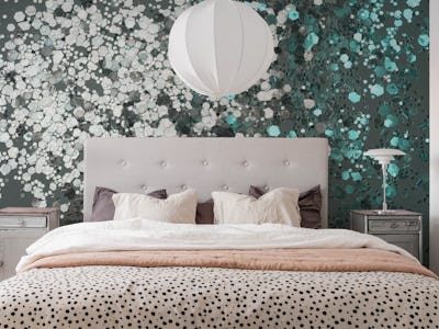 Teal Green Glitter Glam 1