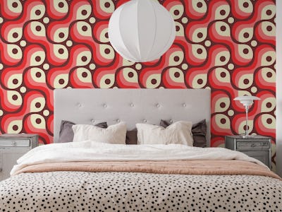 2203 Abstract retro pattern