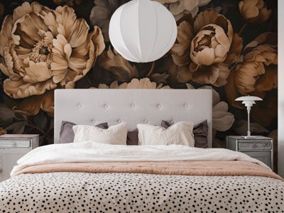 Regency Vibe Floral Opulence Amber Elegance