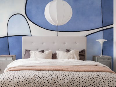 Navy Abstract Shapes