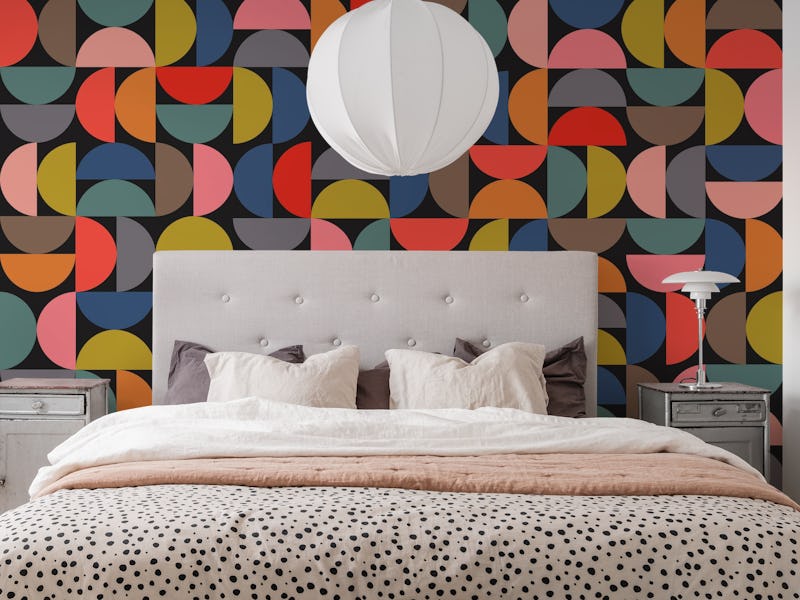 Colored Semi Circles