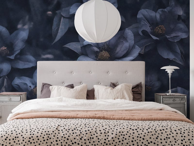 Blue Floral Mood Large Blooms