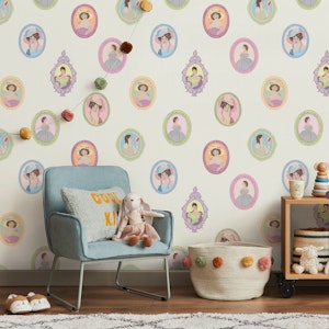Pastel Vintage Hand-Drawn Portraits