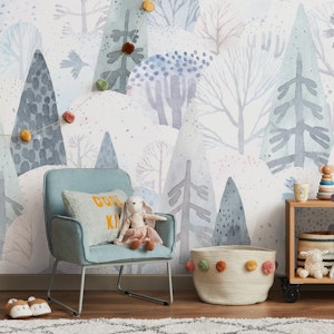Cute winter landscape