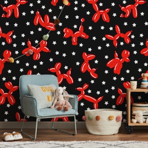 Red Balloon Dogs 4