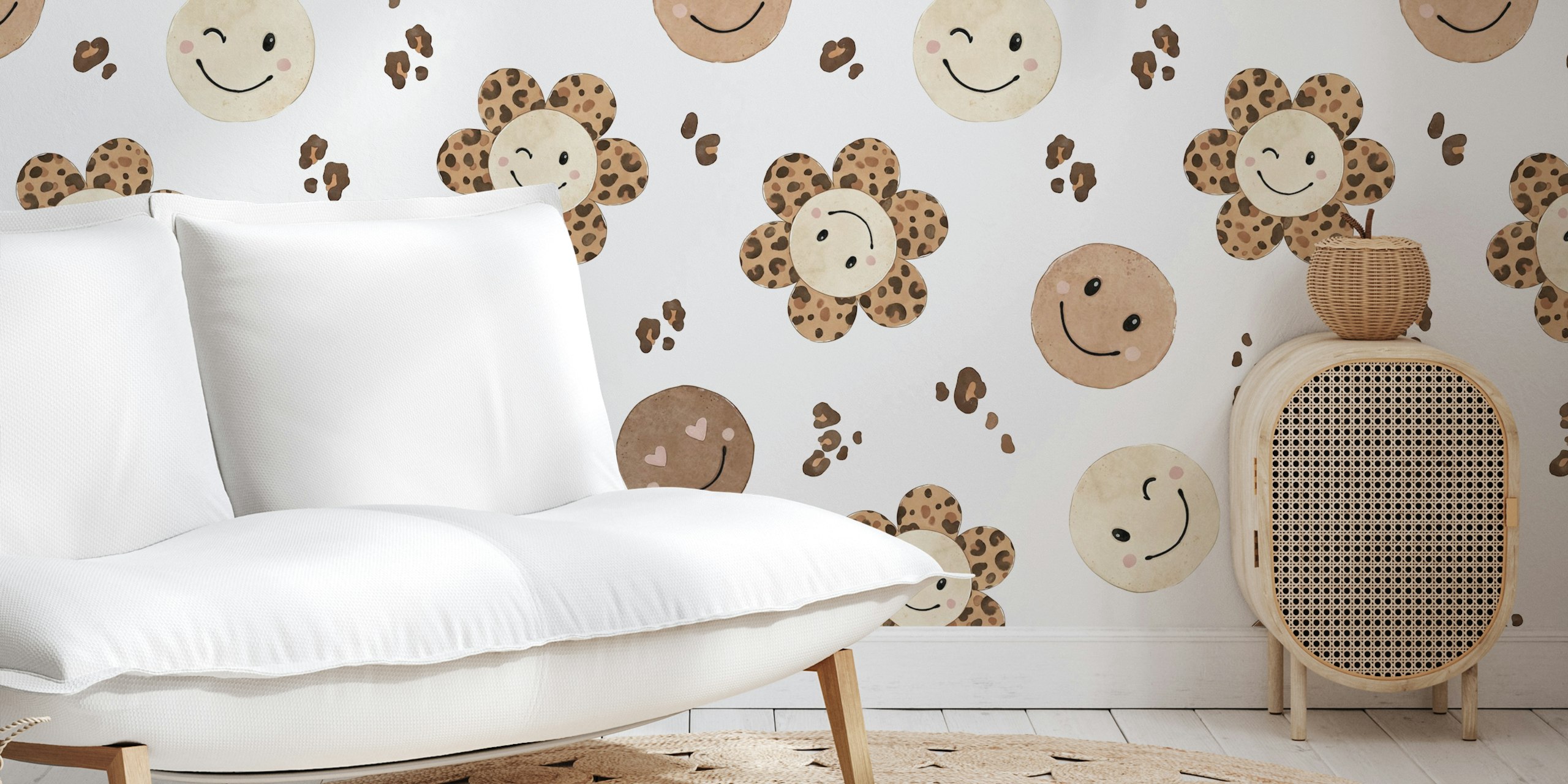Wild And Happy wallpaper in a room