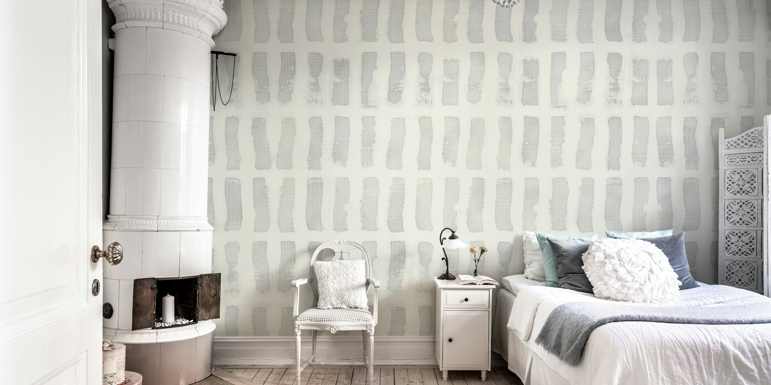 Neutral Brushstroke Wabi Sabi wallpaper design