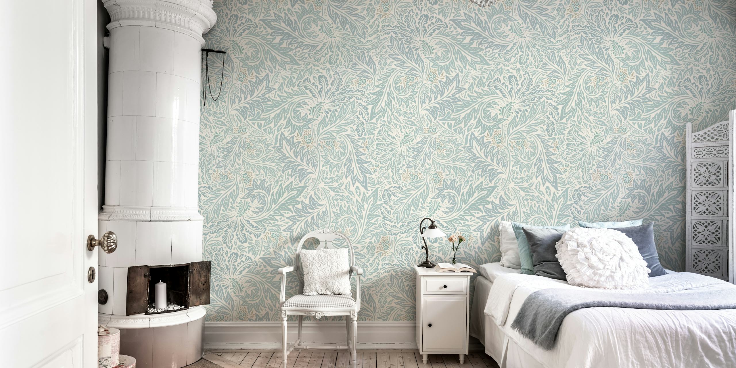 Morris Willow Leaves wallpaper u sobi