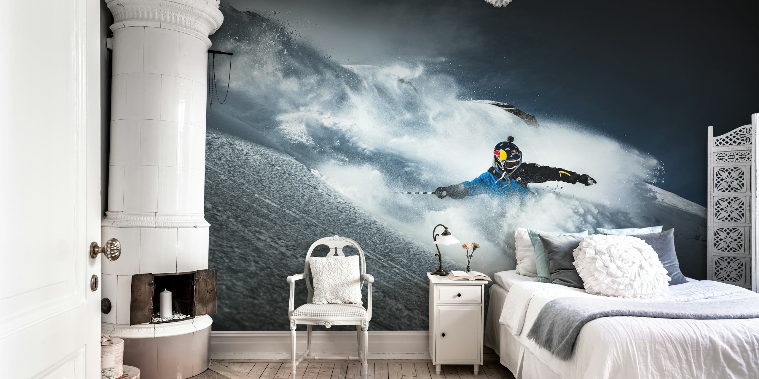 Wallpaper featuring Ralph Maho skiing