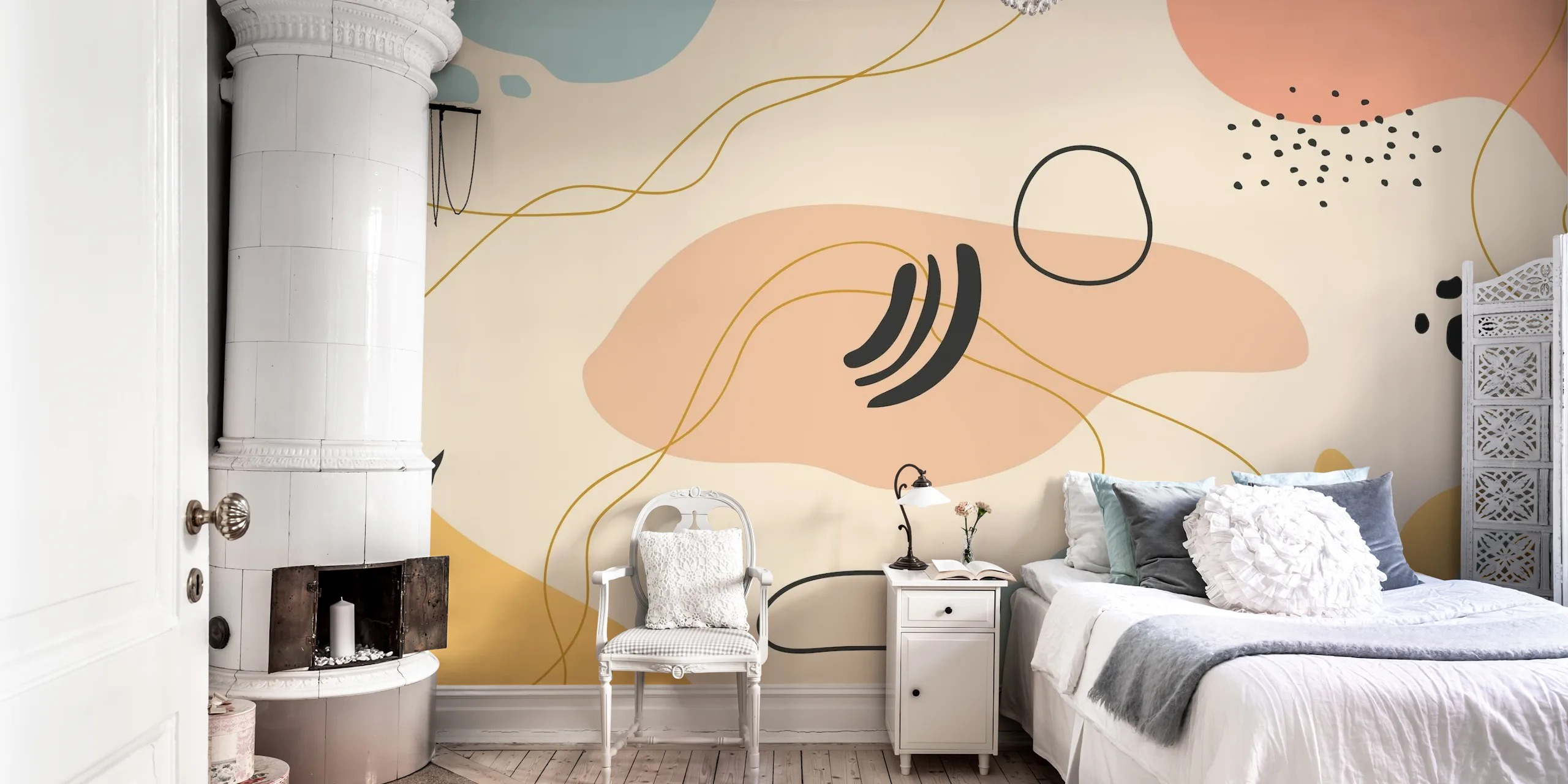 Minimal Abstract Design Wallpaper | Happywall.com