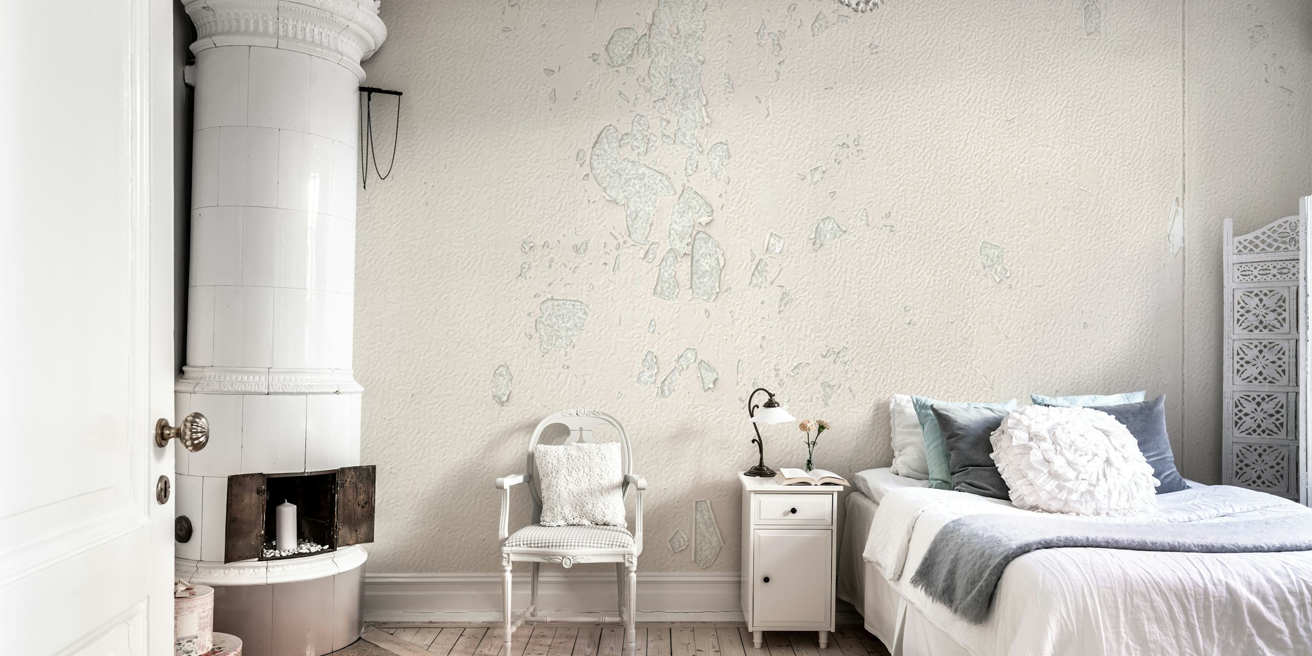 Texture 64 wallpaper displayed in a room