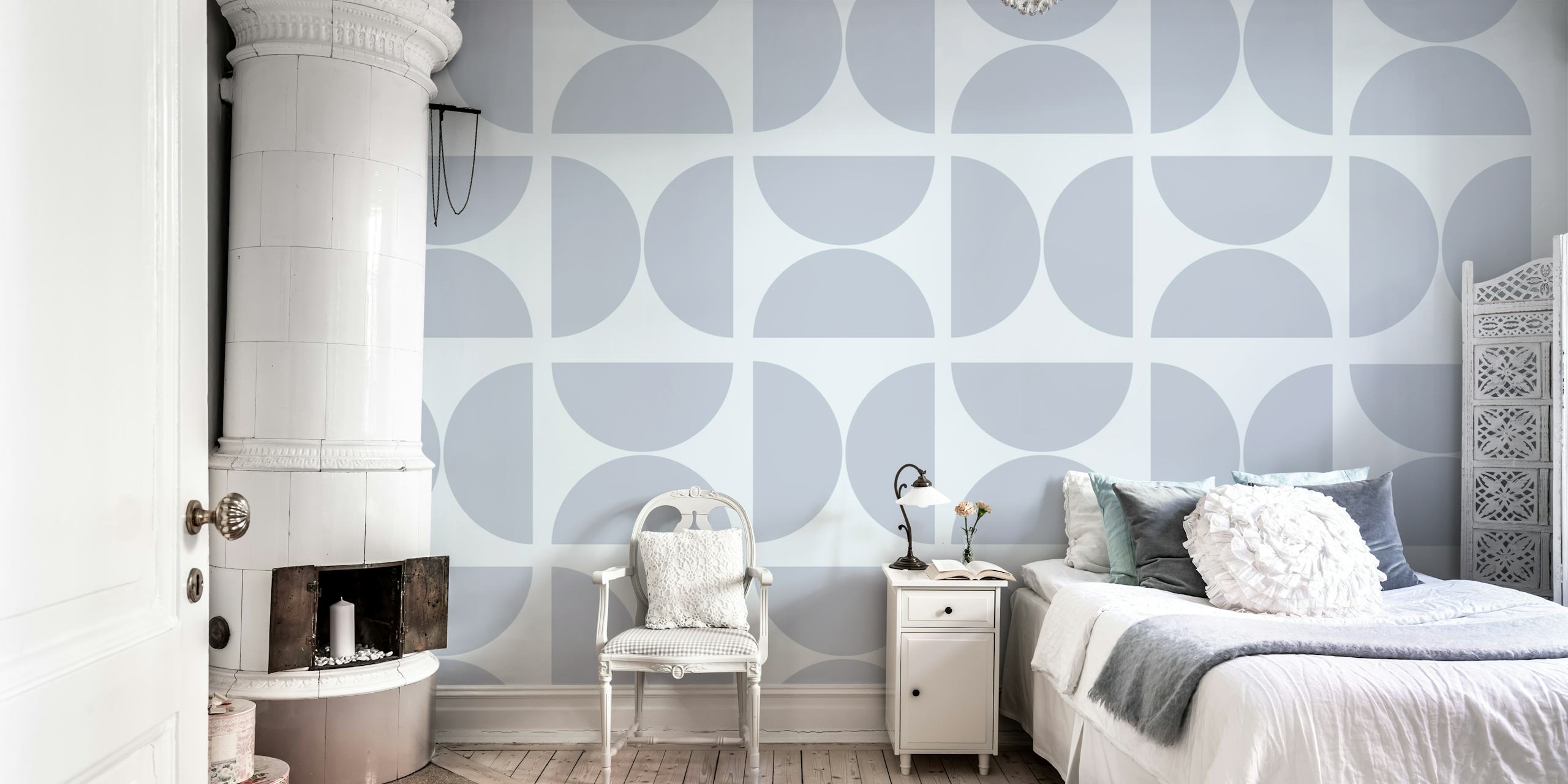 Modern Mid-Century Contemporary Geo Tapete
