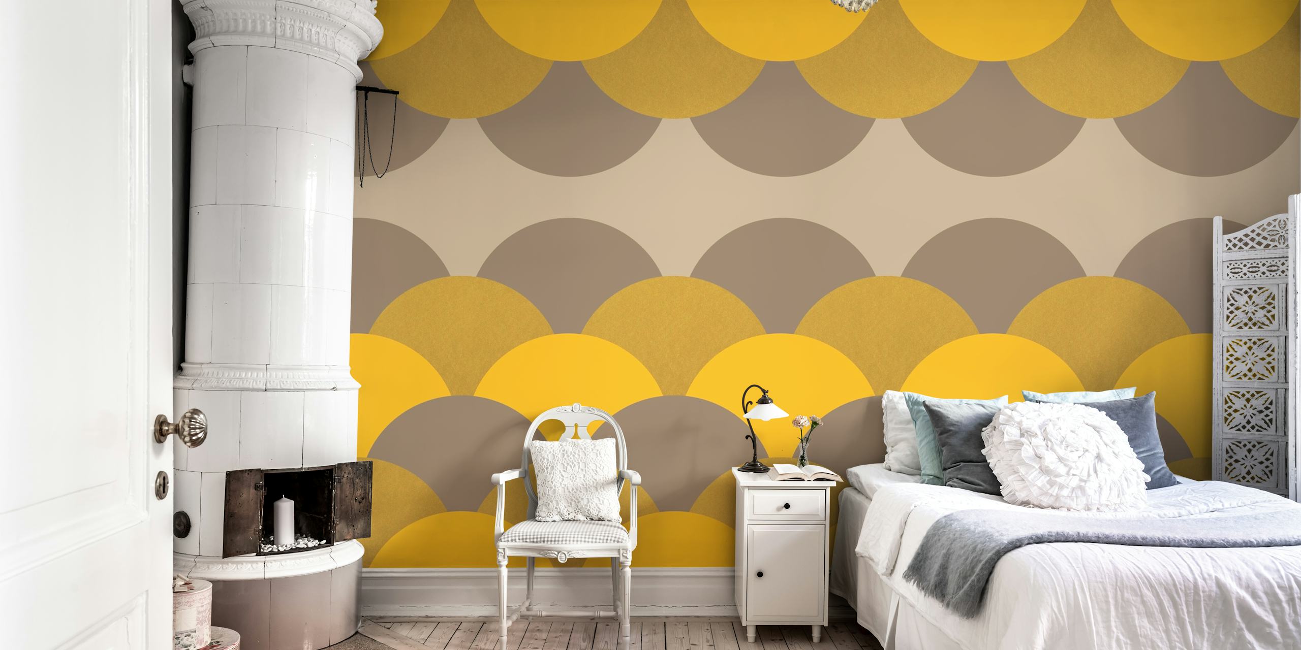 Urban Scales Chic wallpaper design