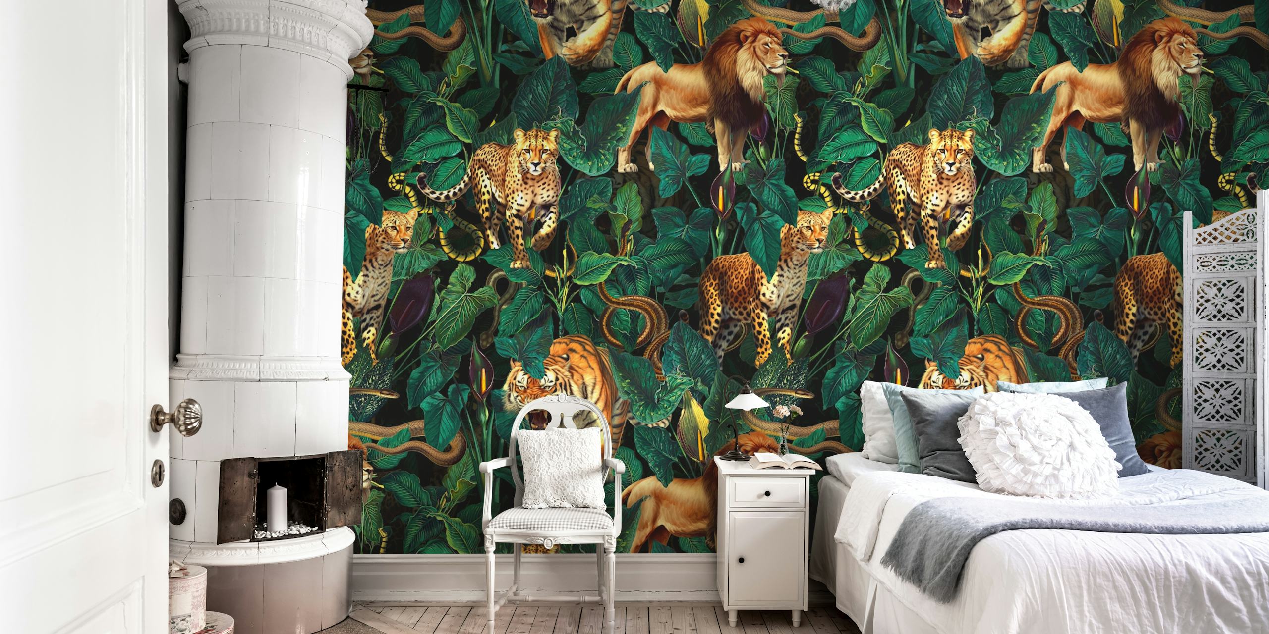 Dangers in the Forest XV wallpaper in a room