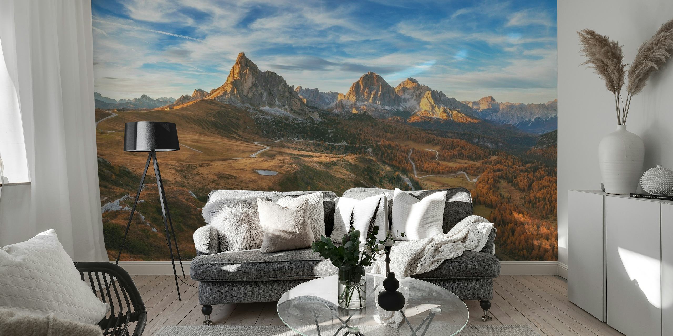 Autumn in Dolomites wallpaper
