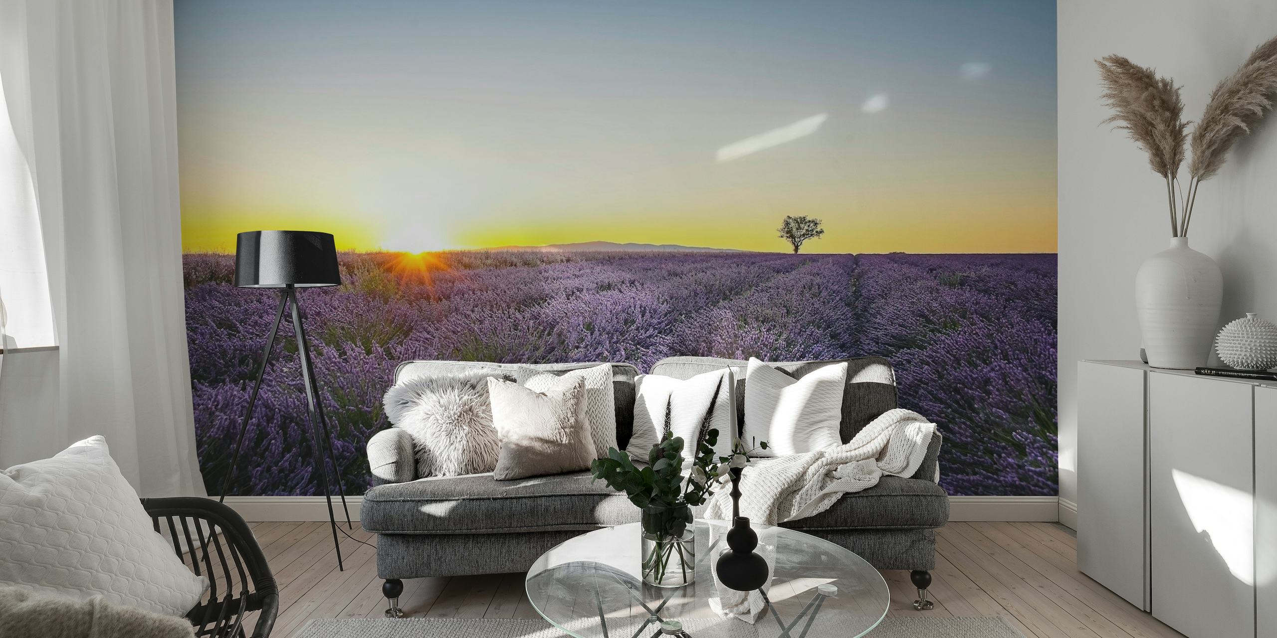 Provence Sunset tapete