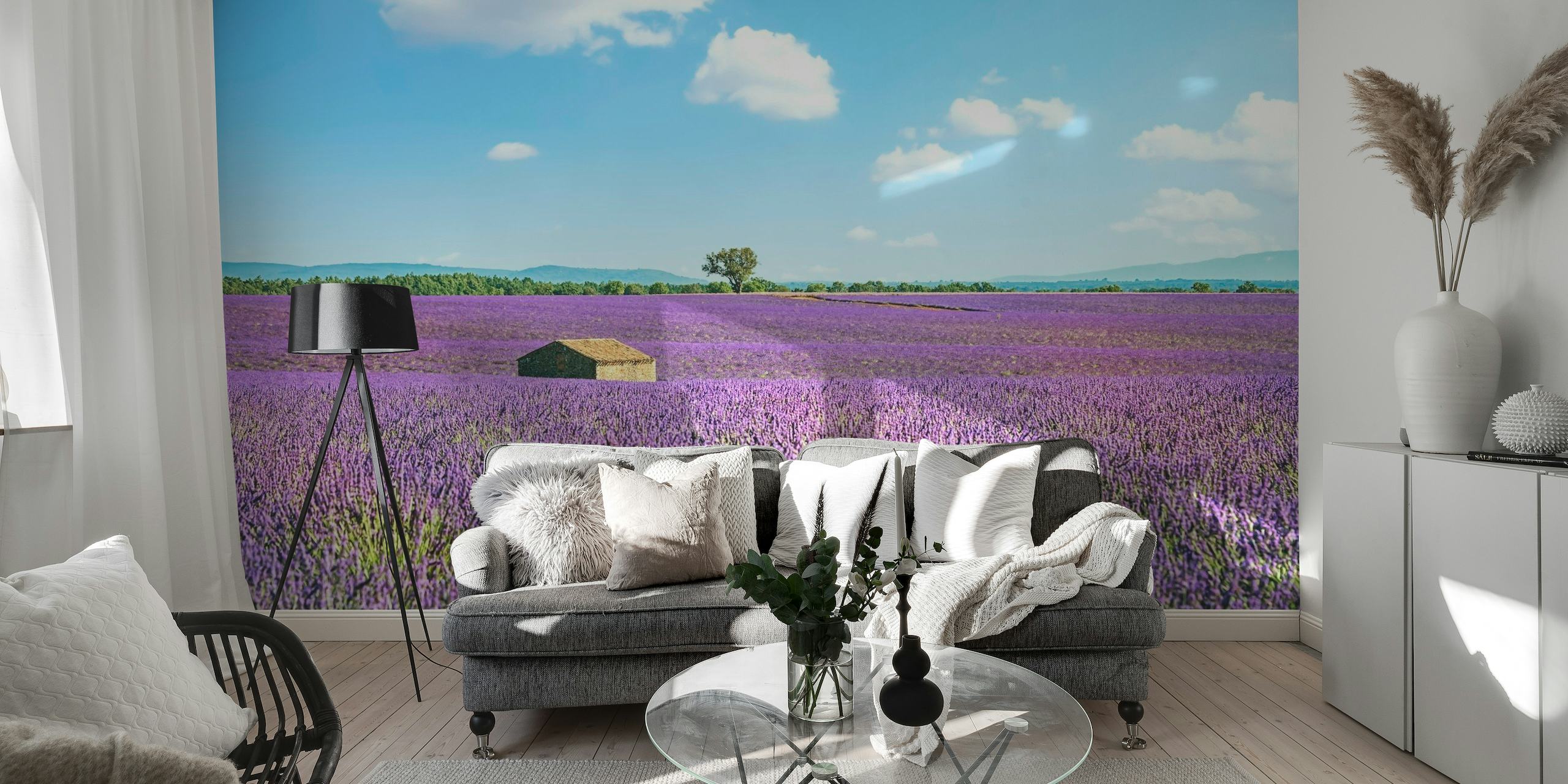 Provence Landscape papel de parede