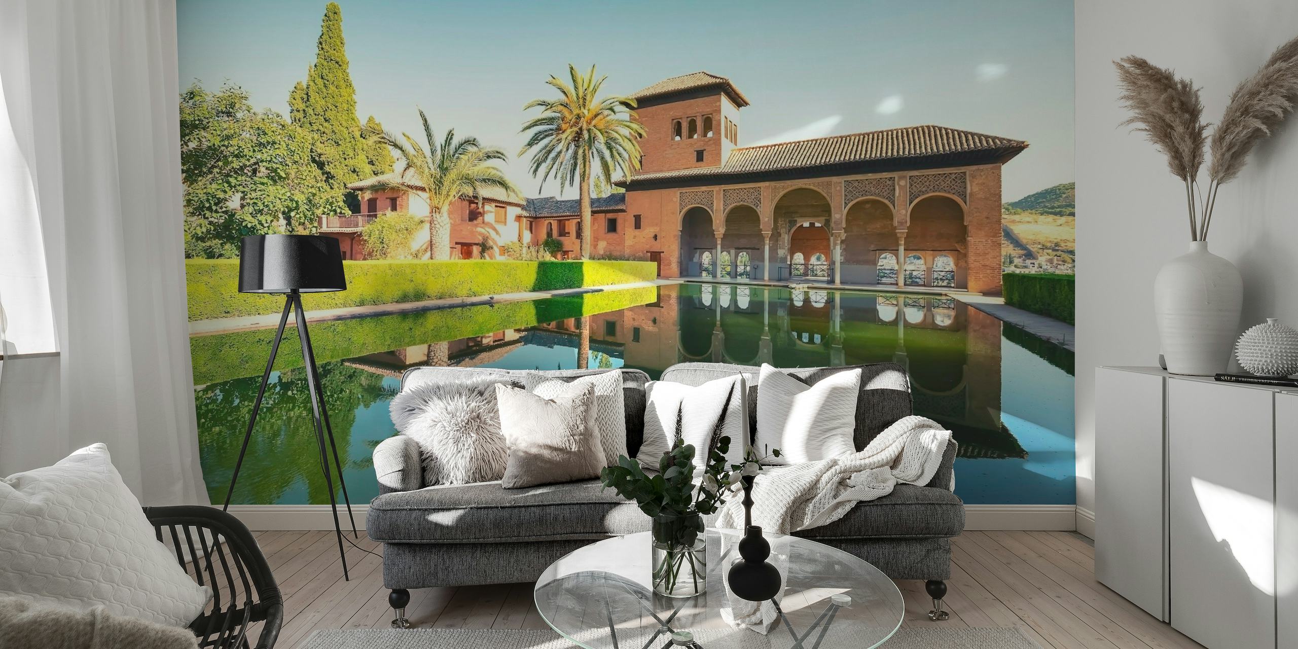 The Alhambra Garden tapeta