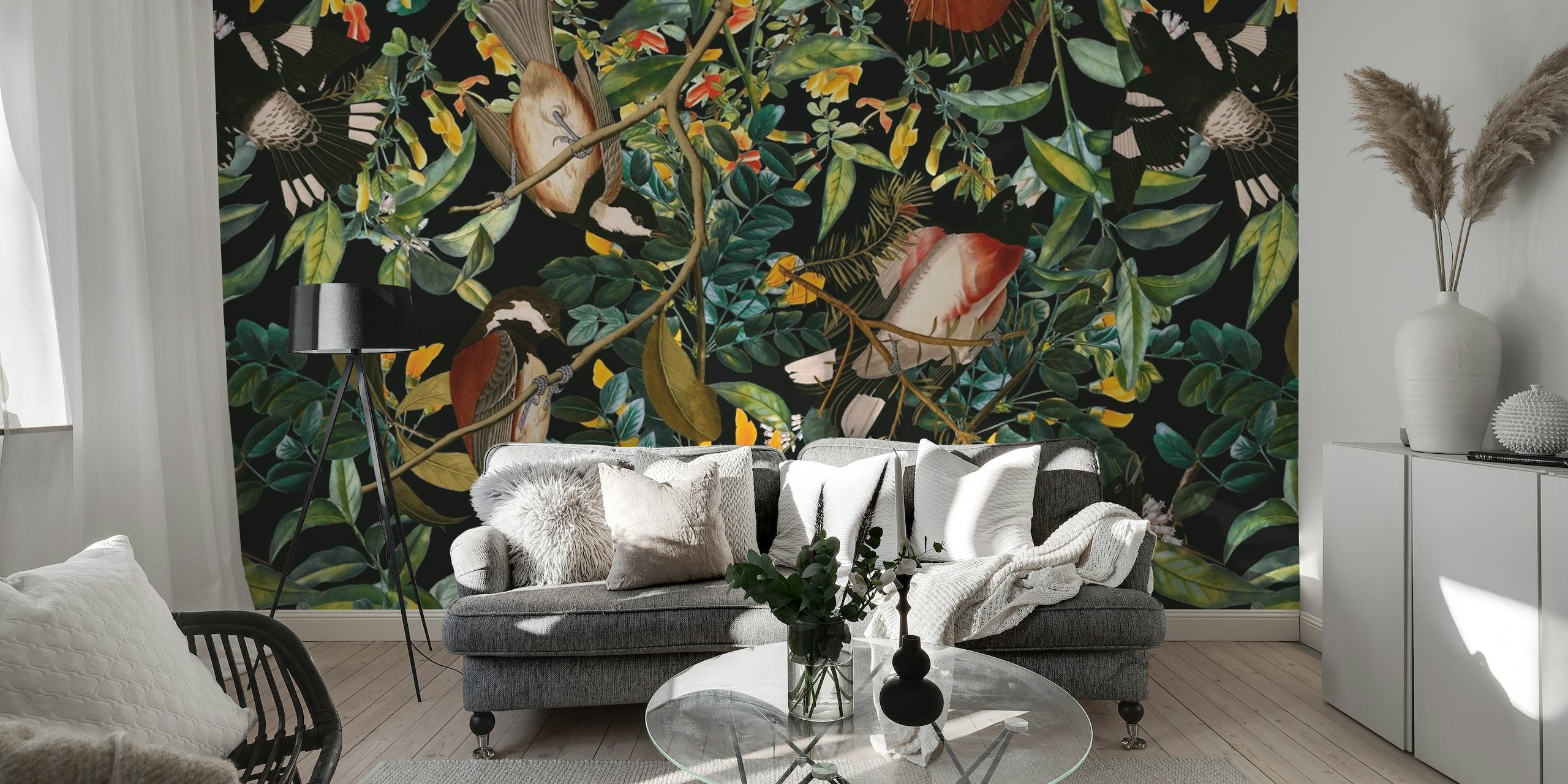 Floral and Birds XLIV wallpaper