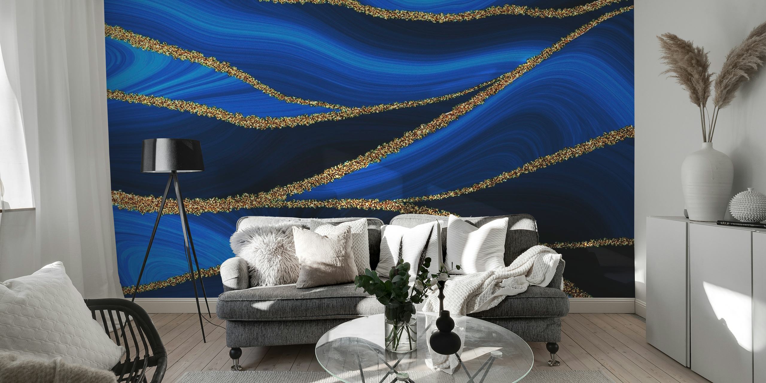Ocean Blue Marble Gemstone 1 wallpaper